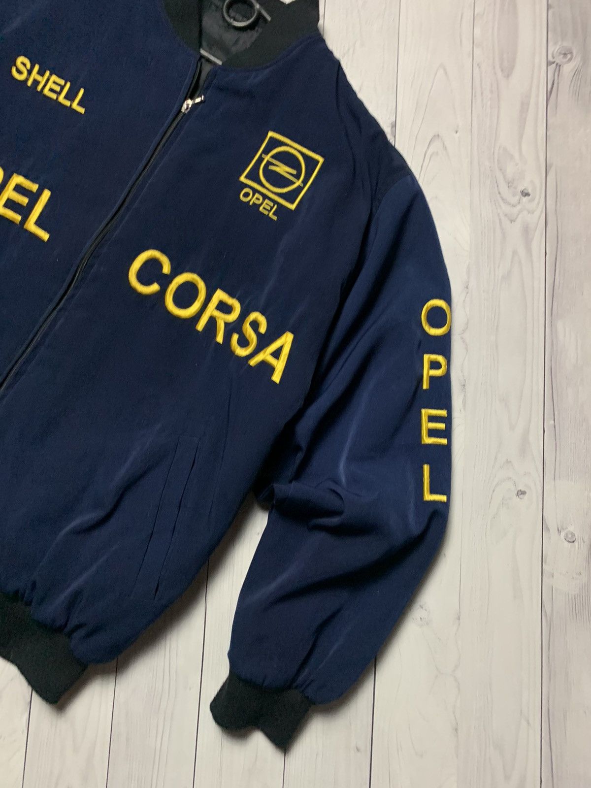 Vintage Vintage Opel racing jacket rare big logo size L Size US L / EU 52-54 / 3 - 4 Thumbnail