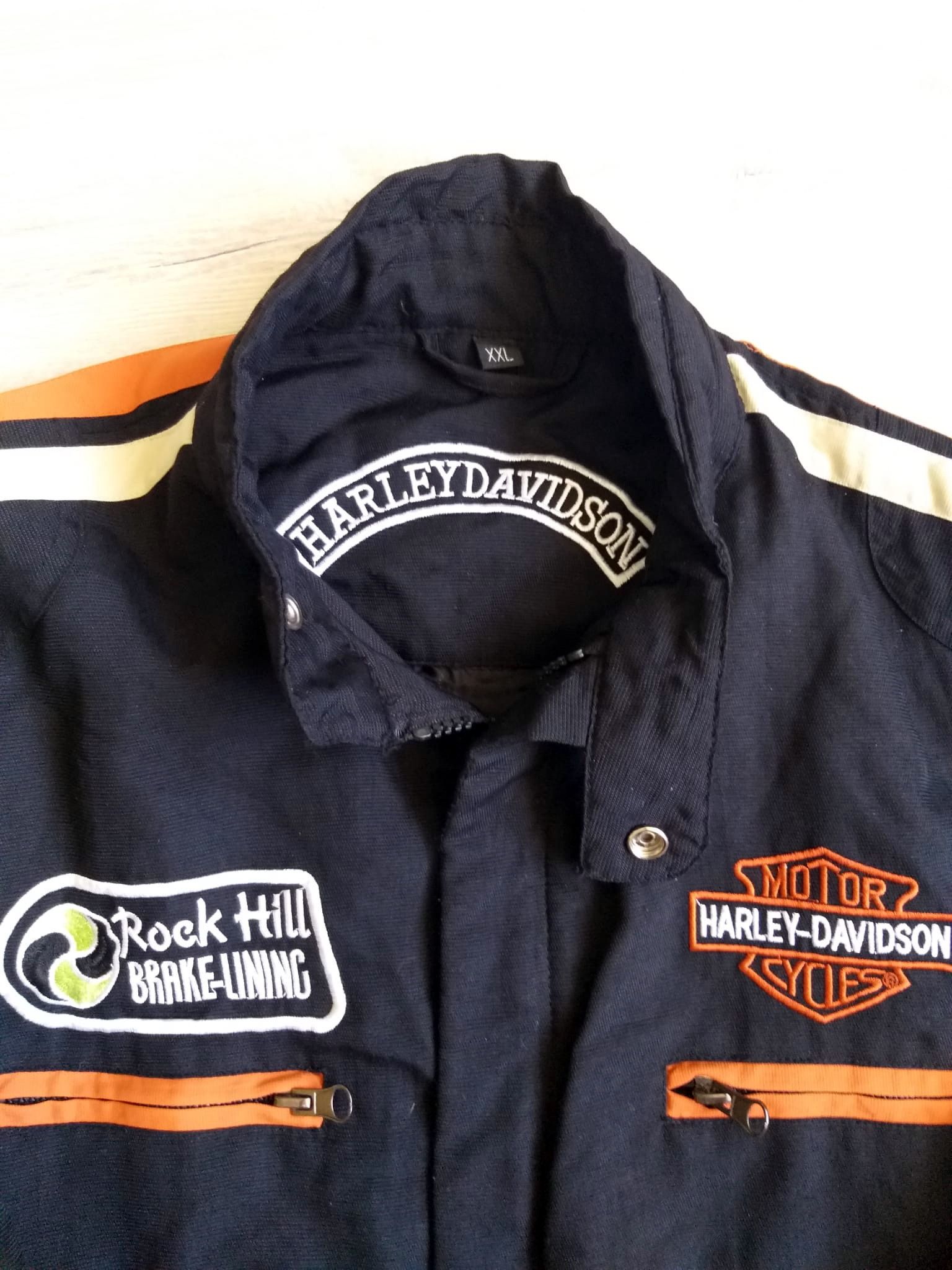 Harley Davidson Harley Davidson Racing Jacket Biker Motorsport Vintage Size US L / EU 52-54 / 3 - 4 Thumbnail