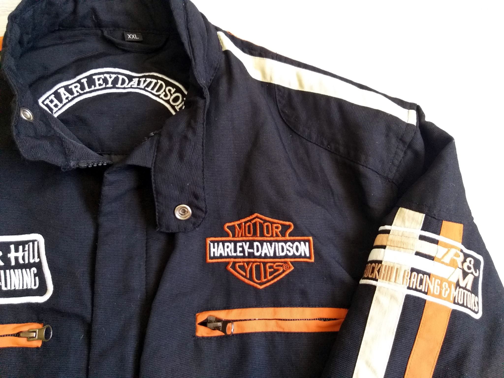 Harley Davidson Harley Davidson Racing Jacket Biker Motorsport Vintage Size US L / EU 52-54 / 3 - 6 Thumbnail