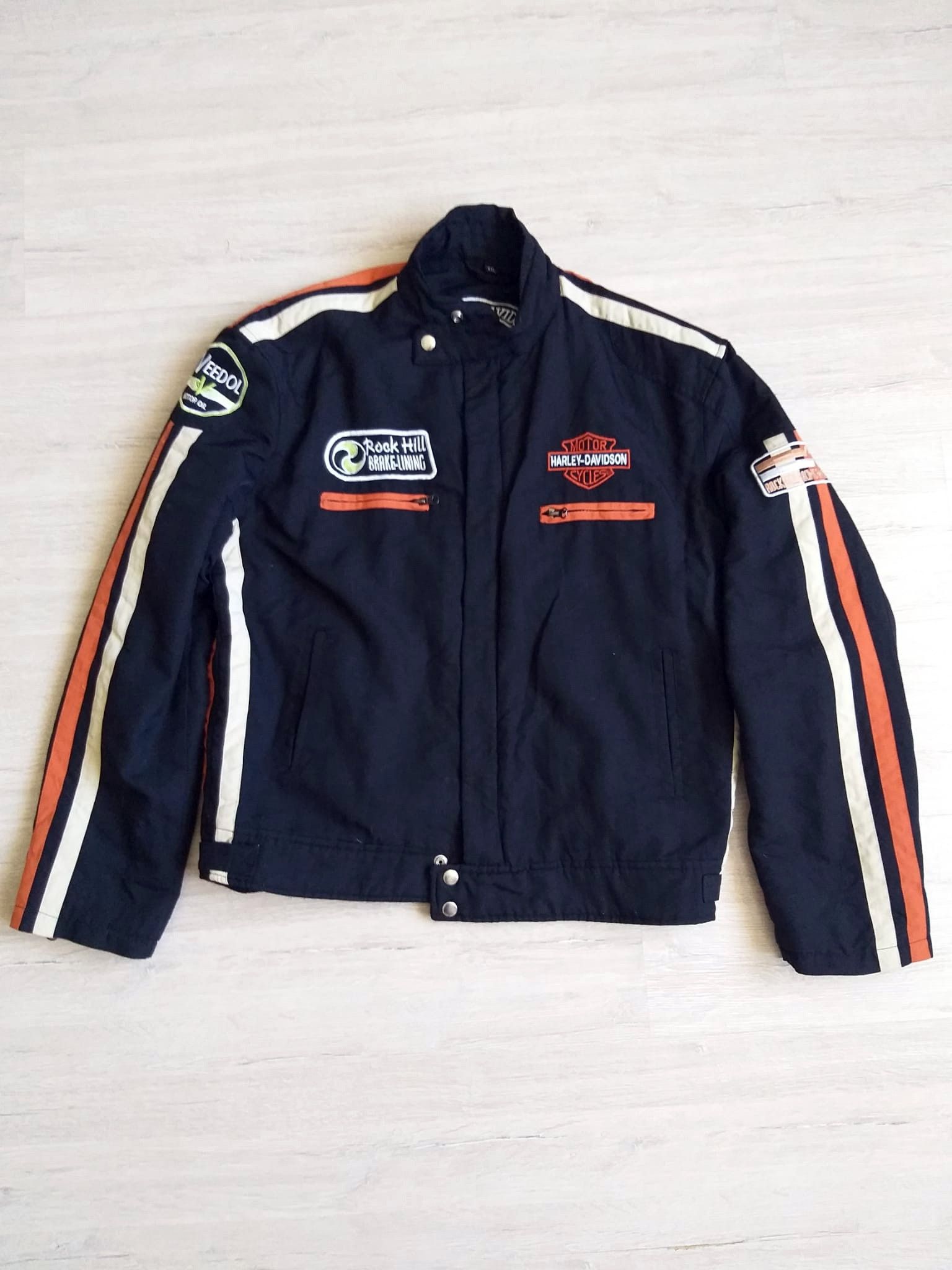 Harley Davidson Harley Davidson Racing Jacket Biker Motorsport Vintage Size US L / EU 52-54 / 3 - 3 Thumbnail