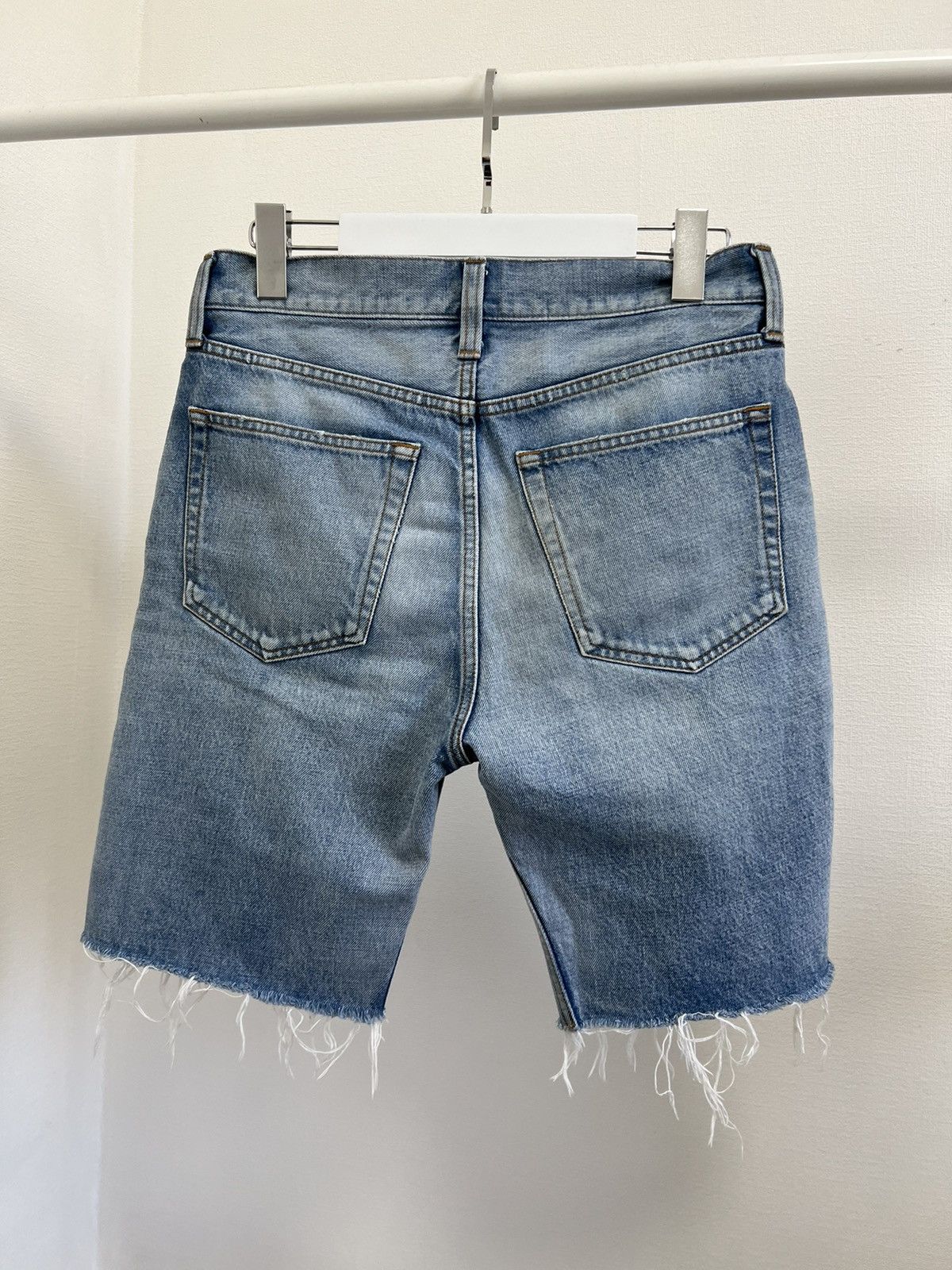 Balenciaga Balenciaga Denim Shorts Size US 30 / EU 46 - 4 Thumbnail