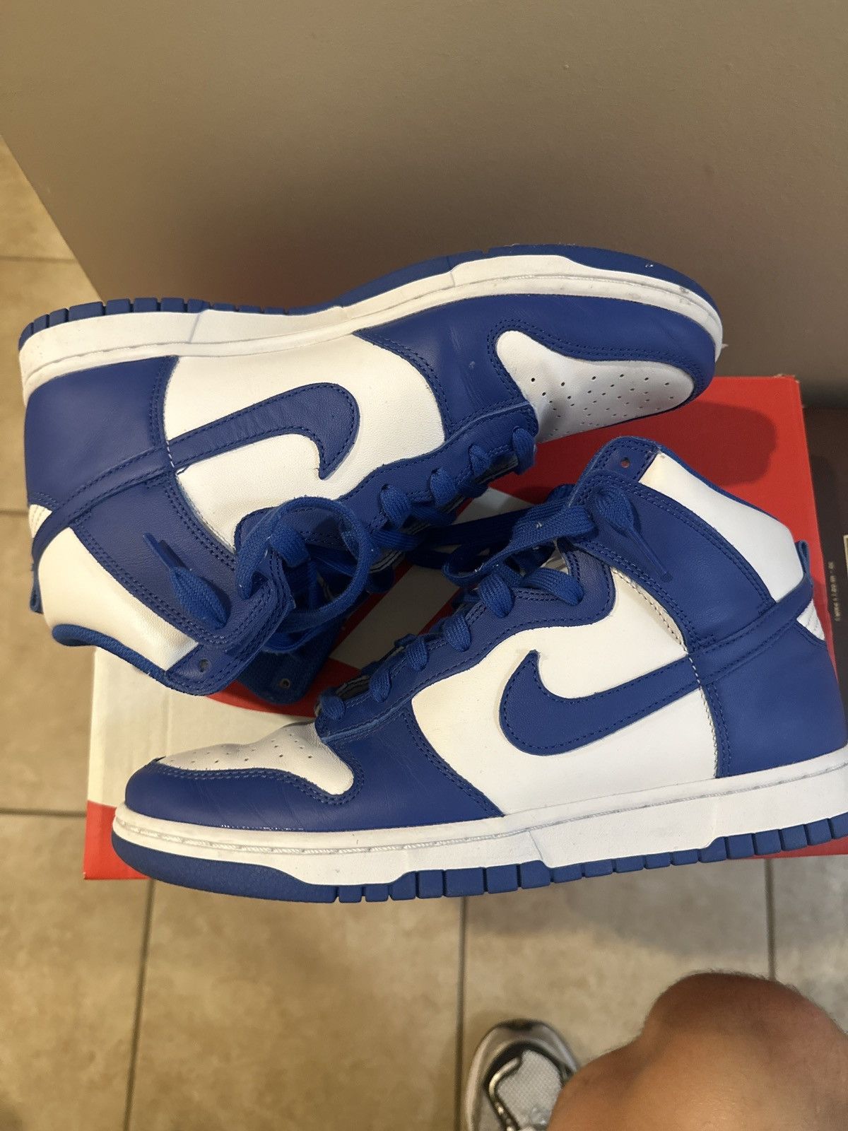 royal blue dunks high