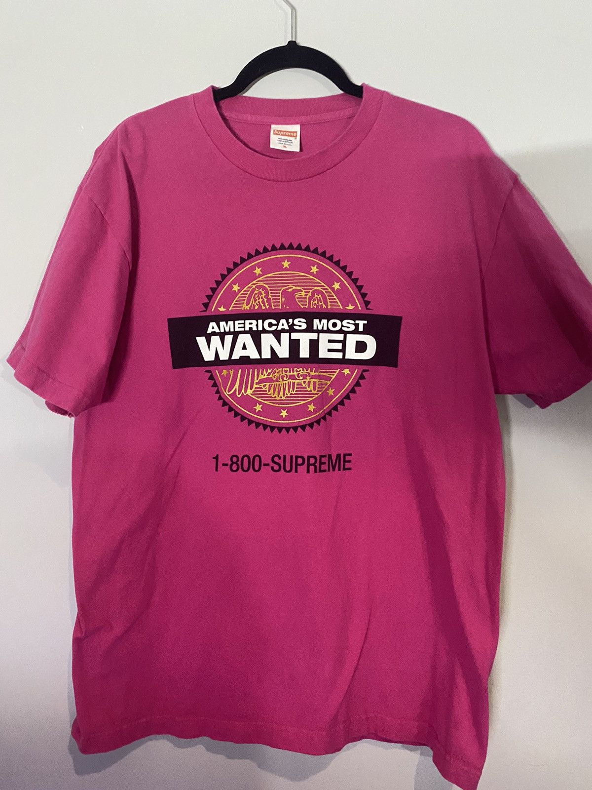 Supreme Supreme 2014 Most Wanted Tee Size US XL / EU 56 / 4 - 5 Thumbnail
