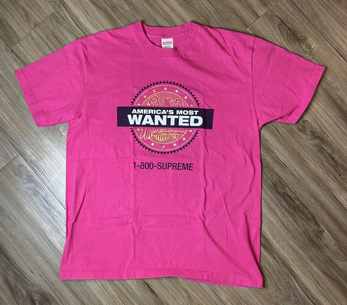 Supreme Supreme 2014 Most Wanted Tee Size US XL / EU 56 / 4 - 2 Thumbnail