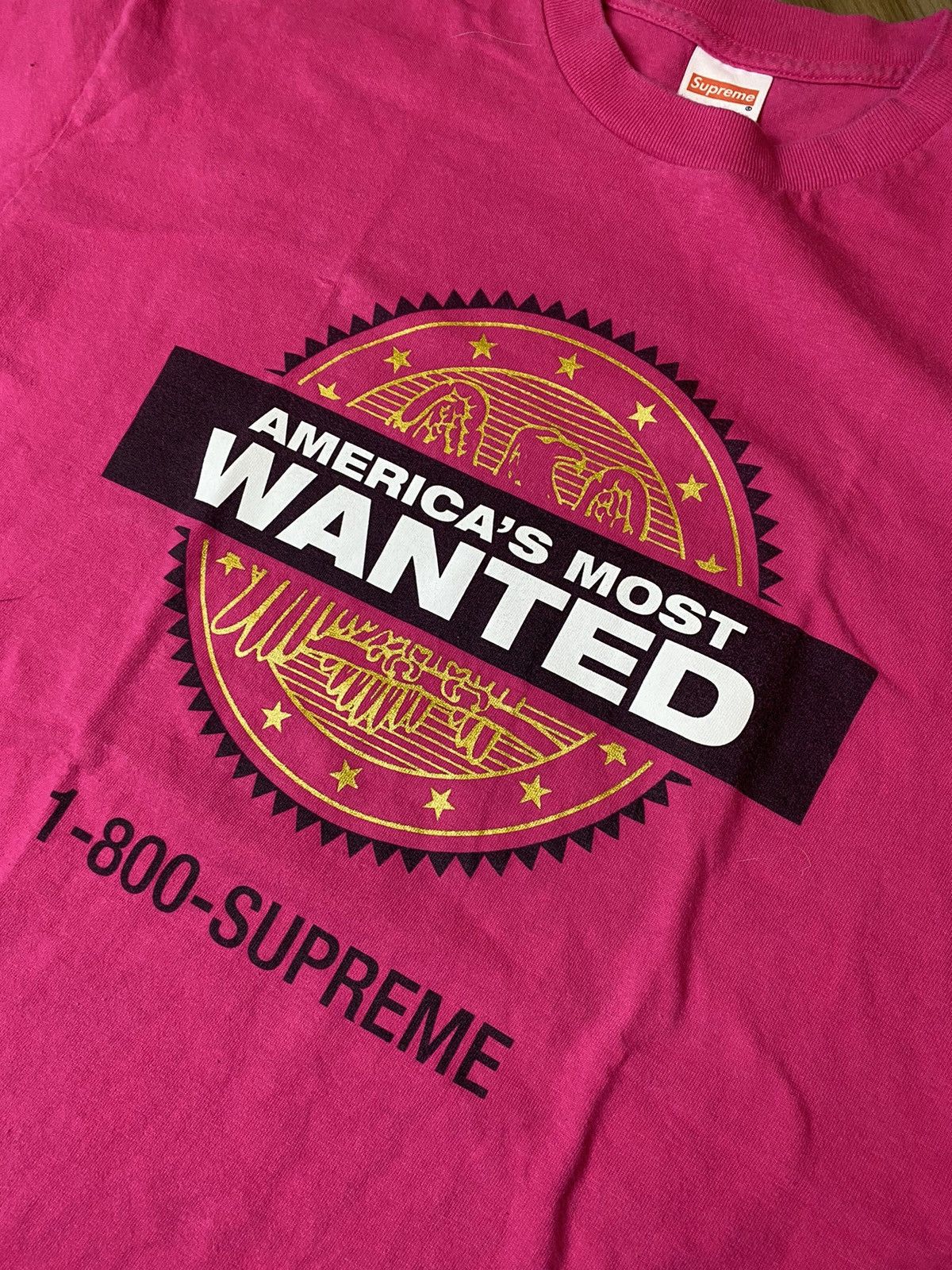 Supreme Supreme 2014 Most Wanted Tee Size US XL / EU 56 / 4 - 4 Thumbnail