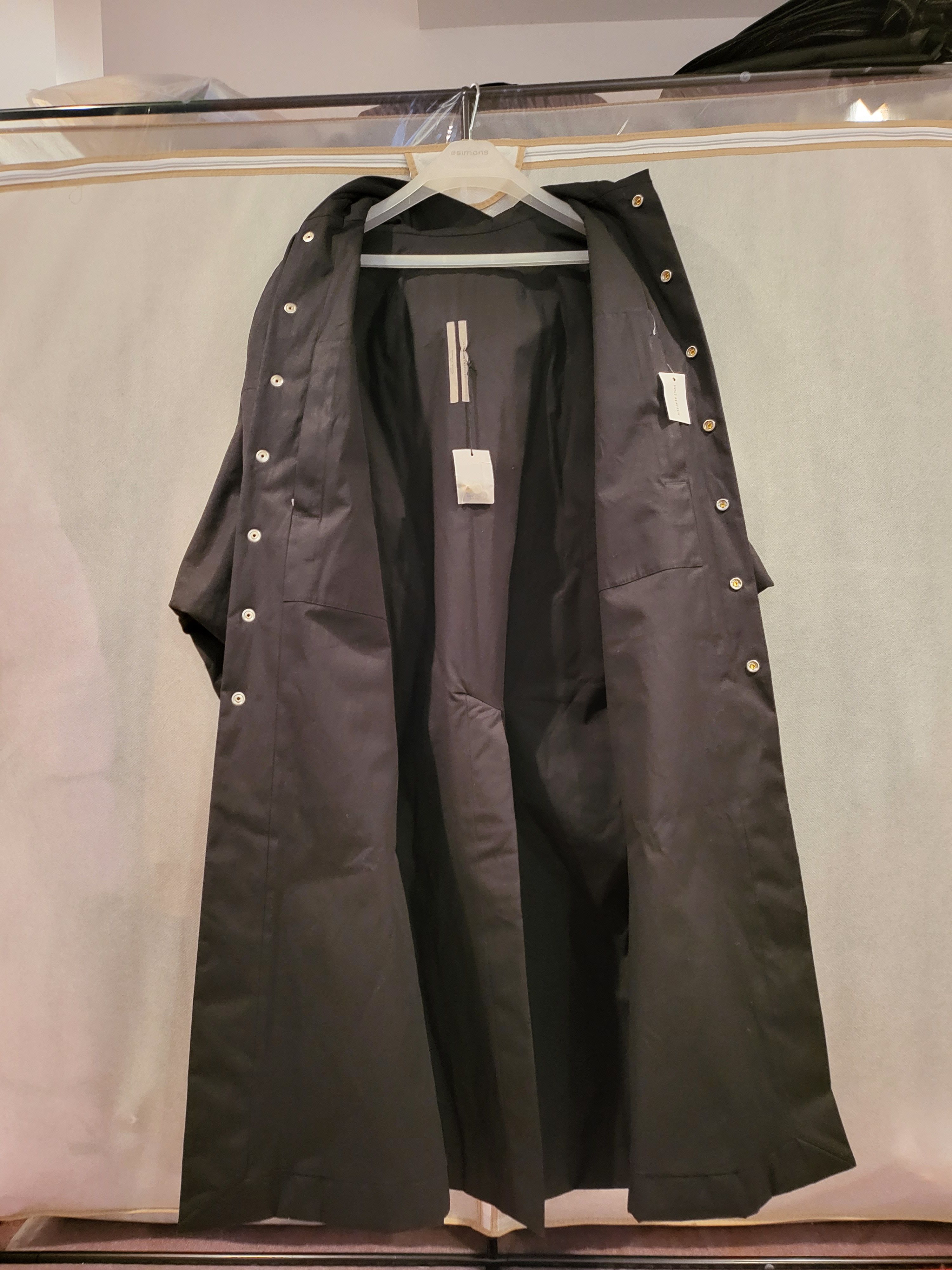 Rick Owens Oversized Peter Snap Button Coat Size US M / EU 48-50 / 2 - 5 Thumbnail