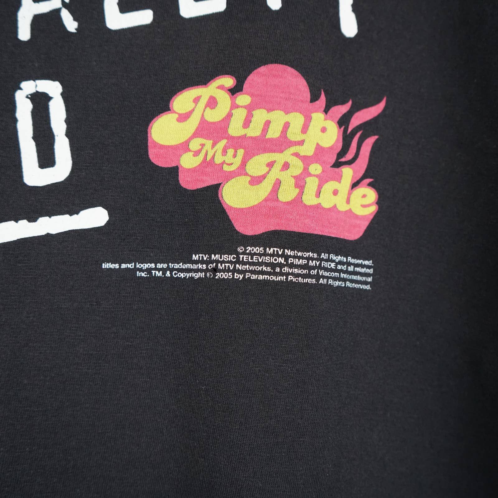 2005 Pimp my ride t shirt Xzibit MTV 