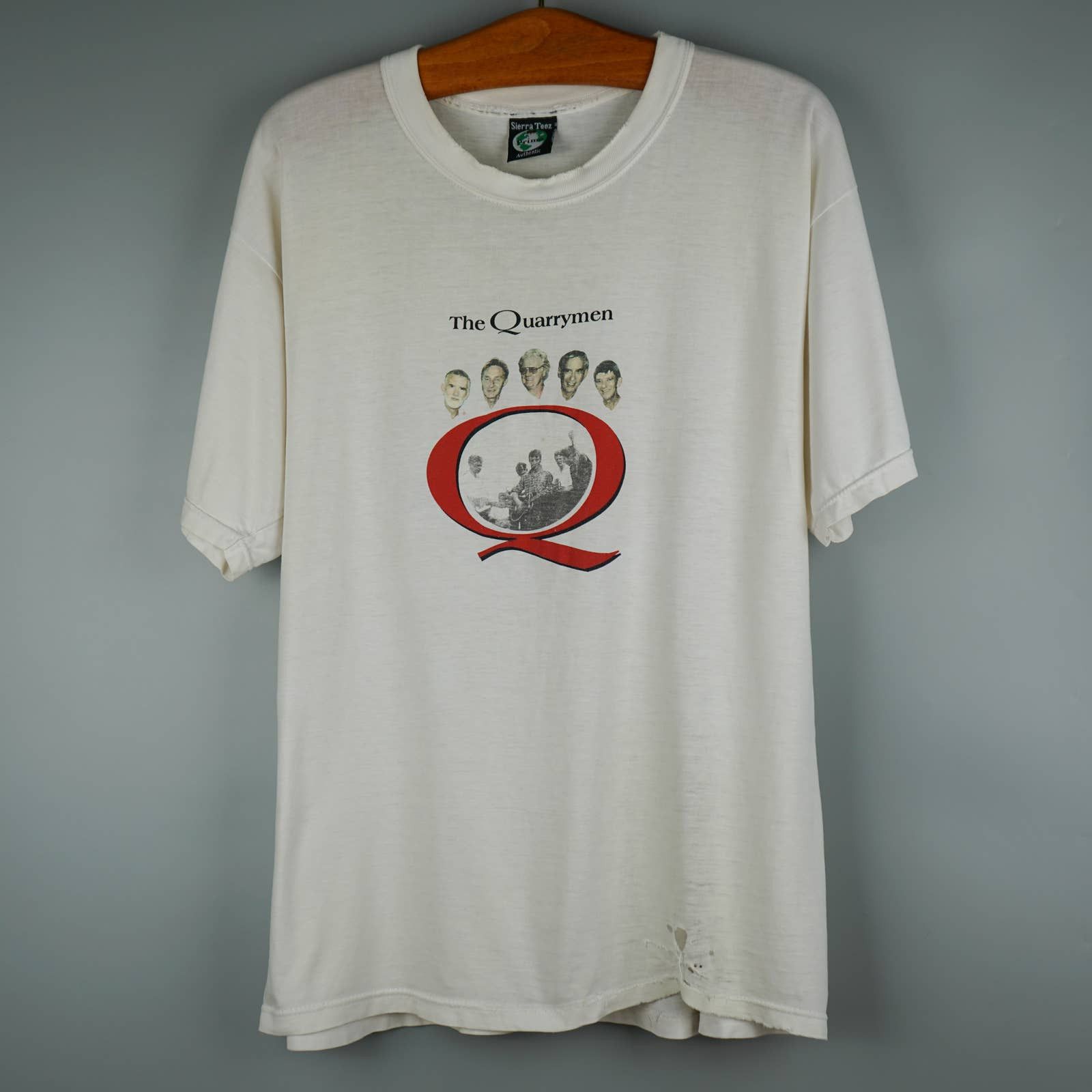 Band Tees × Vintage 1997 The Quarrymen Concert T-Shirt John Lennon Size US XL / EU 56 / 4 - 1 Thumbnail