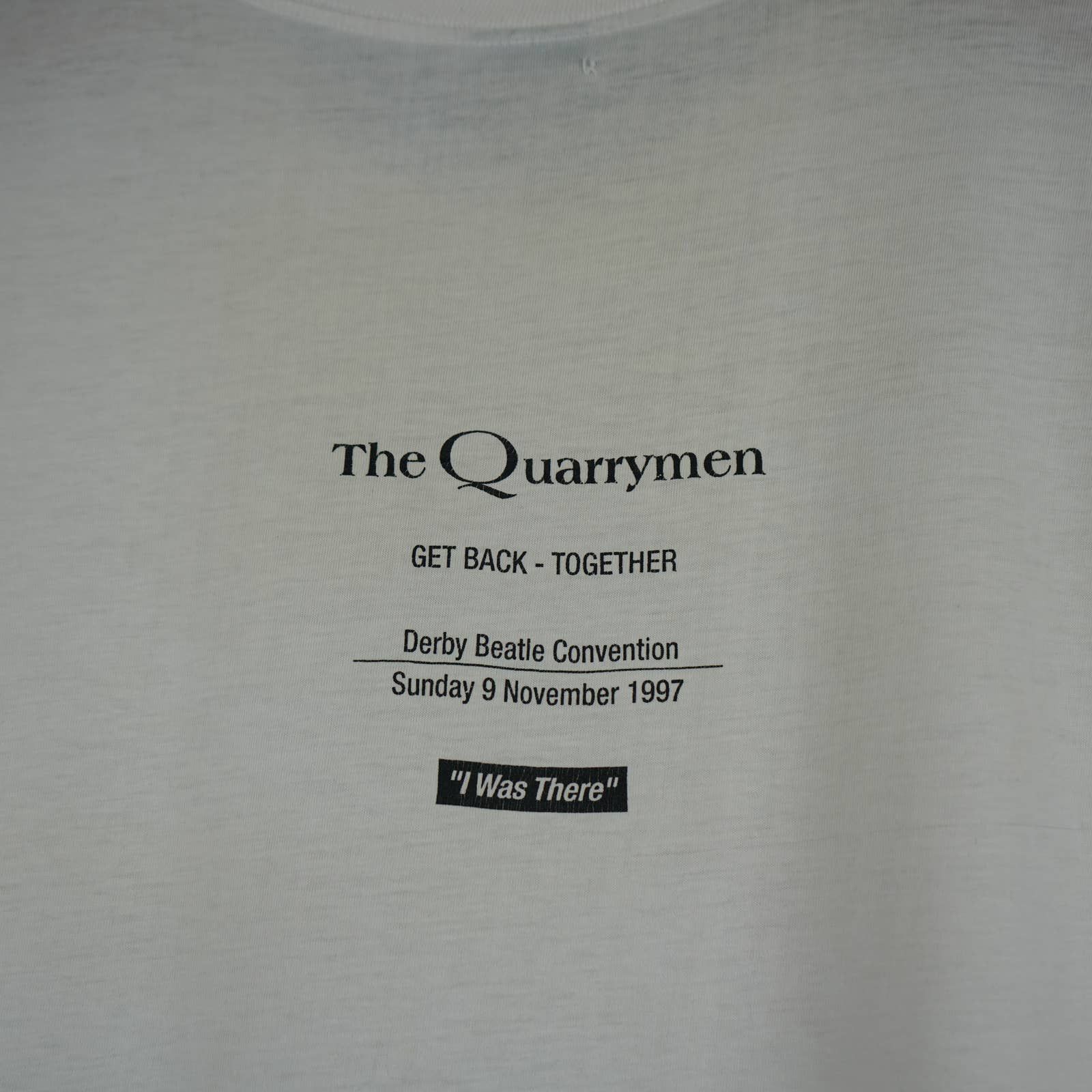 Band Tees × Vintage 1997 The Quarrymen Concert T-Shirt John Lennon Size US XL / EU 56 / 4 - 8 Thumbnail