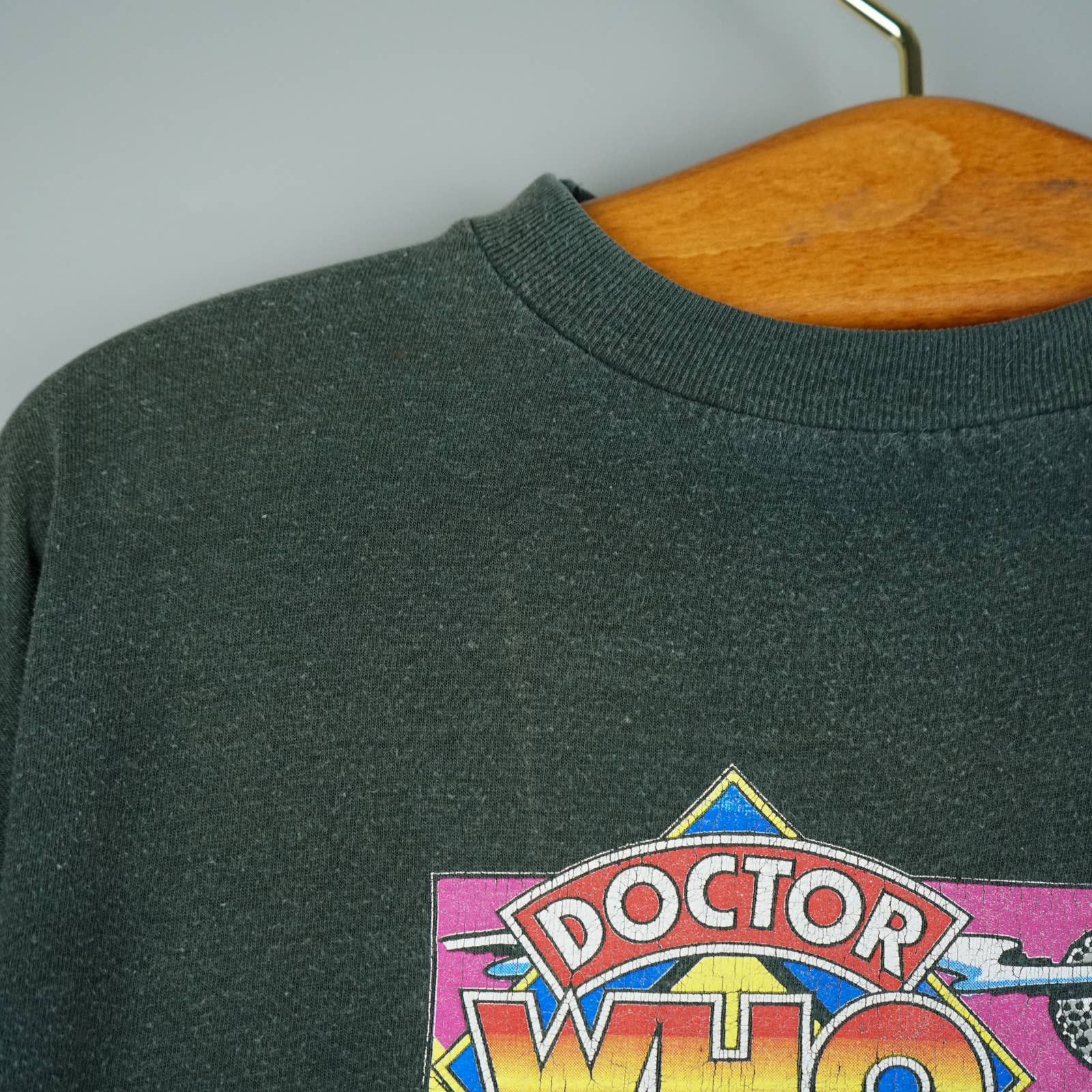 Vintage 1980 Doctor Who t-shirt Size US XL / EU 56 / 4 - 4 Thumbnail