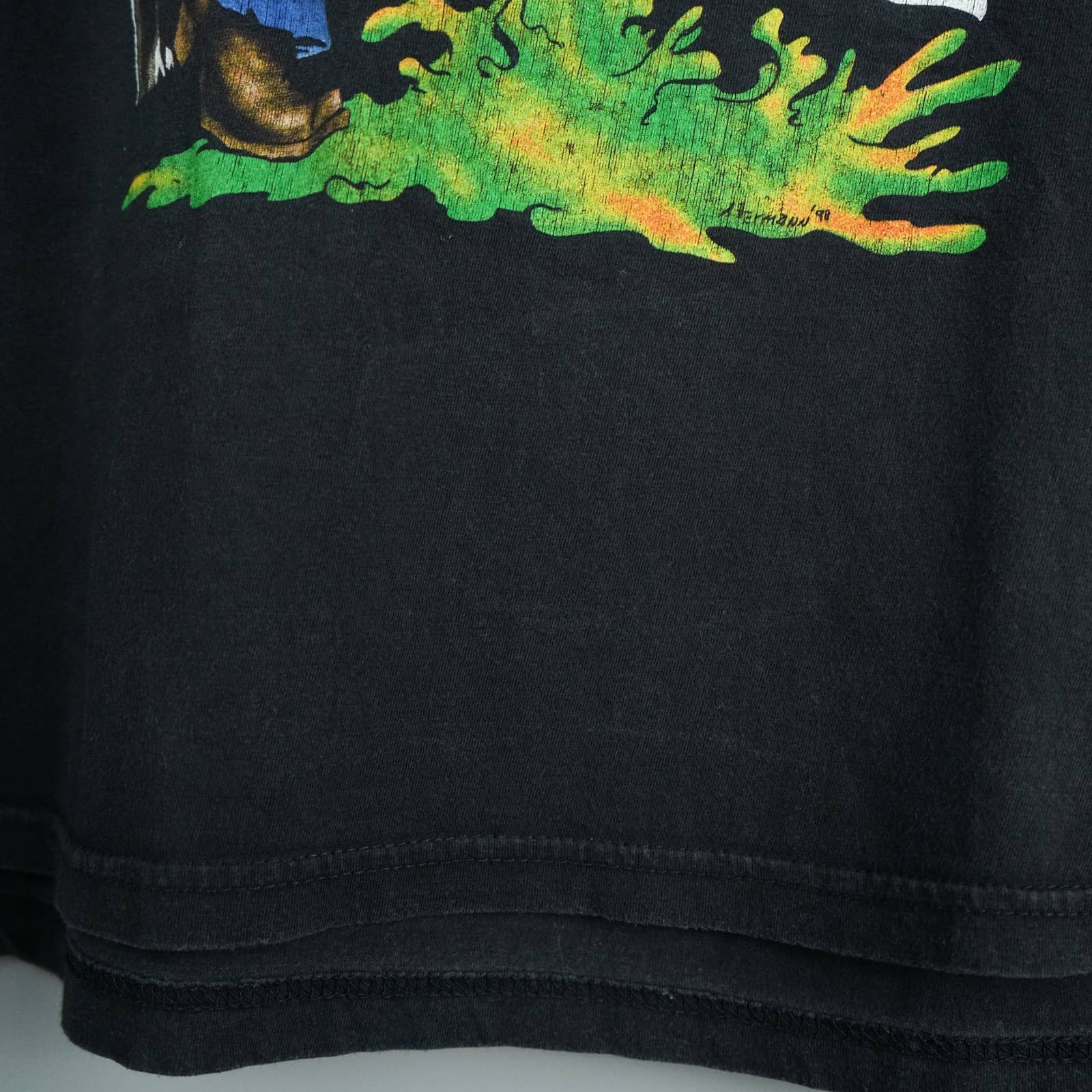 Band Tees × Vintage 1998 Stratovarius t shirt 98 tour Size US XL / EU 56 / 4 - 3 Thumbnail