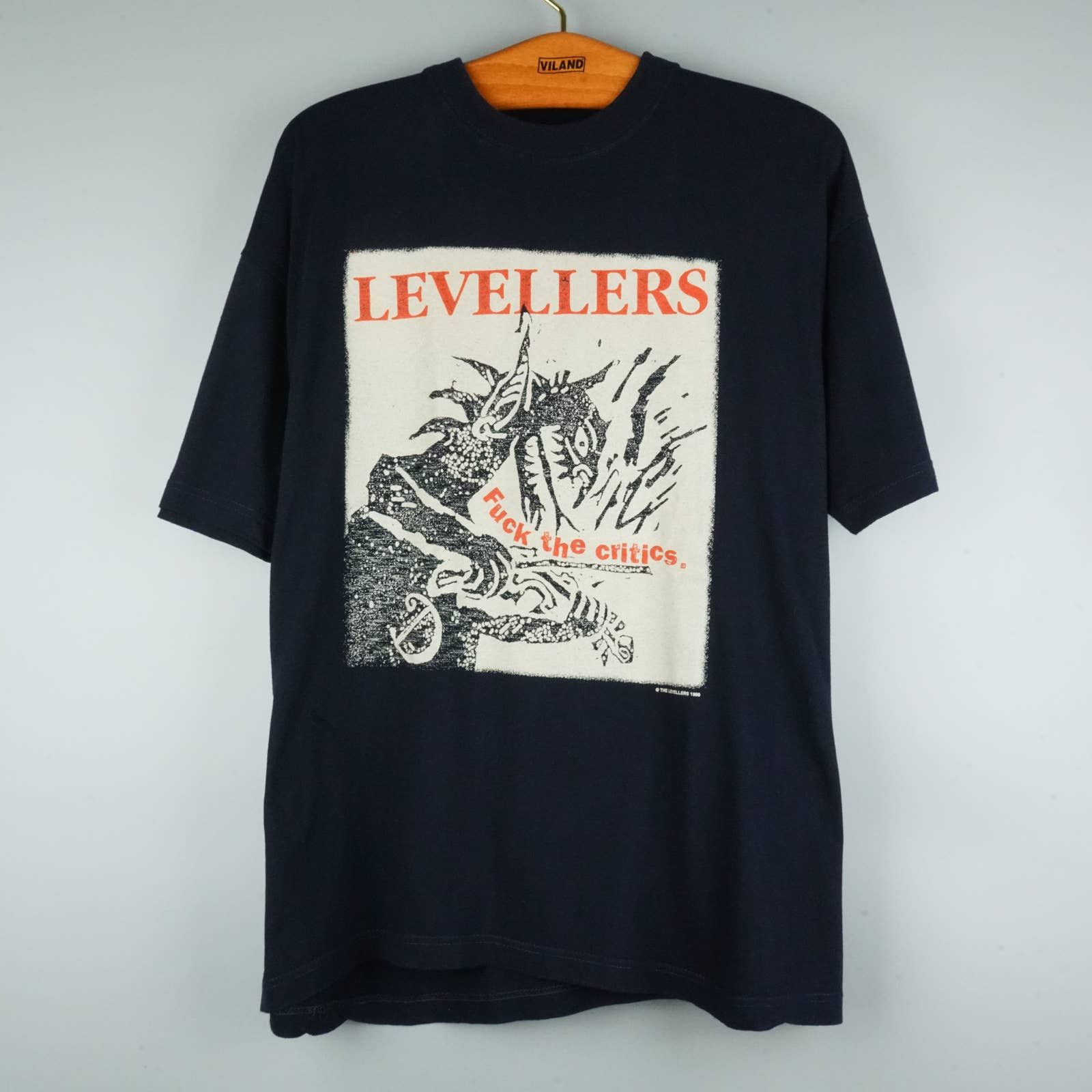 Band Tees × Vintage Vintage Levellers t shirt 1999 Size US XL / EU 56 / 4 - 1 Thumbnail