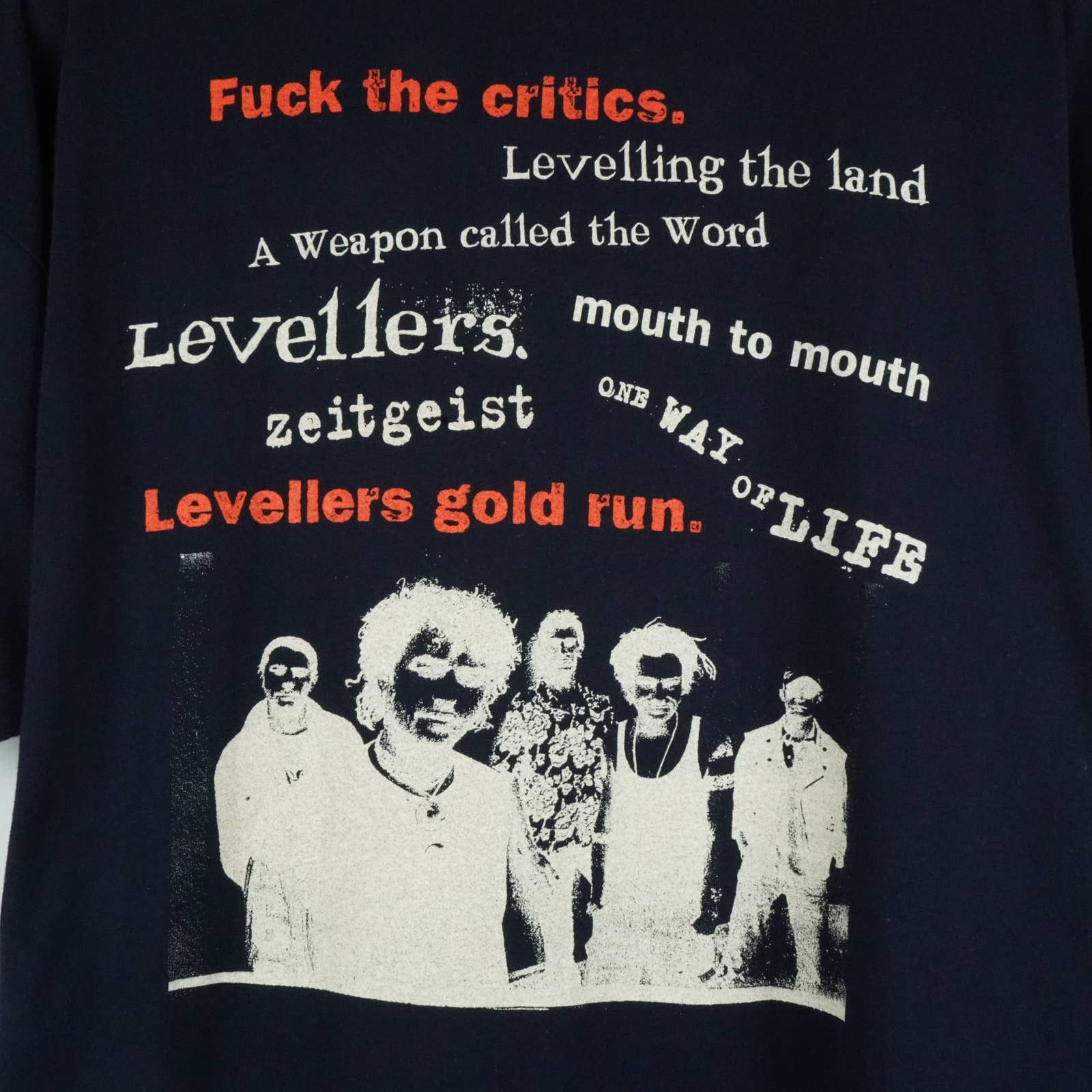 Band Tees × Vintage Vintage Levellers t shirt 1999 Size US XL / EU 56 / 4 - 7 Thumbnail