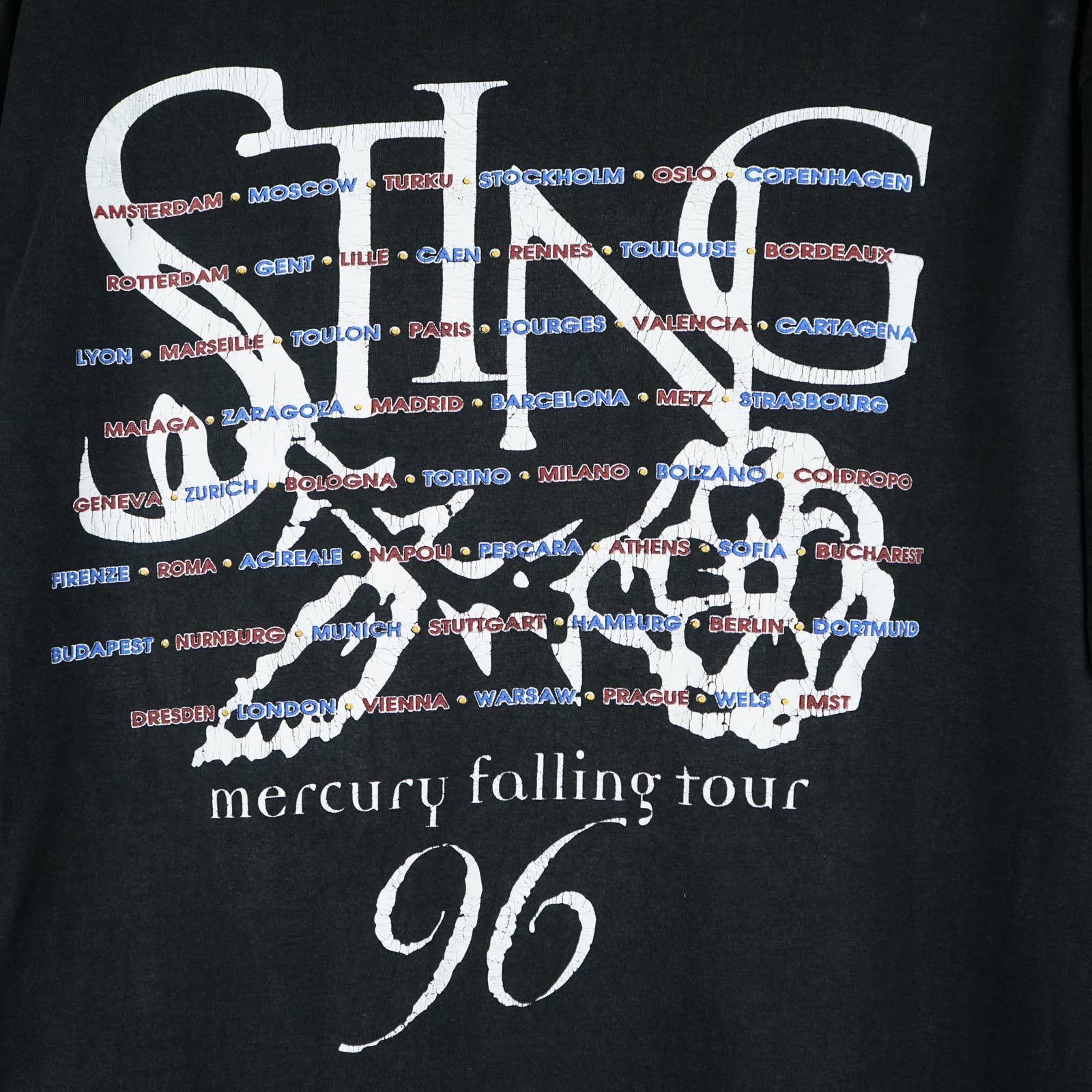 Band Tees × Vintage 1996 The Sting t shirt Size US XL / EU 56 / 4 - 8 Thumbnail