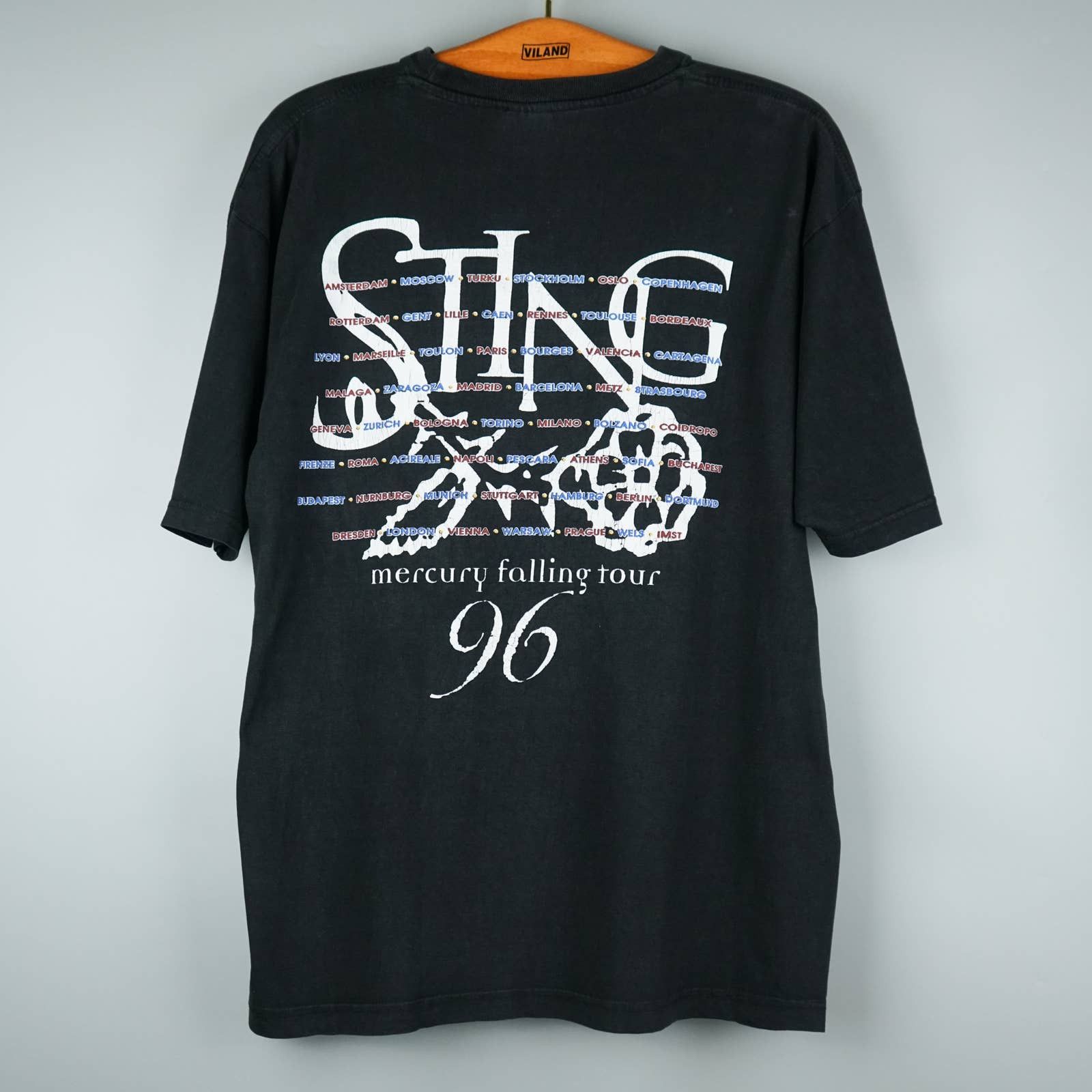 Band Tees × Vintage 1996 The Sting t shirt Size US XL / EU 56 / 4 - 7 Thumbnail