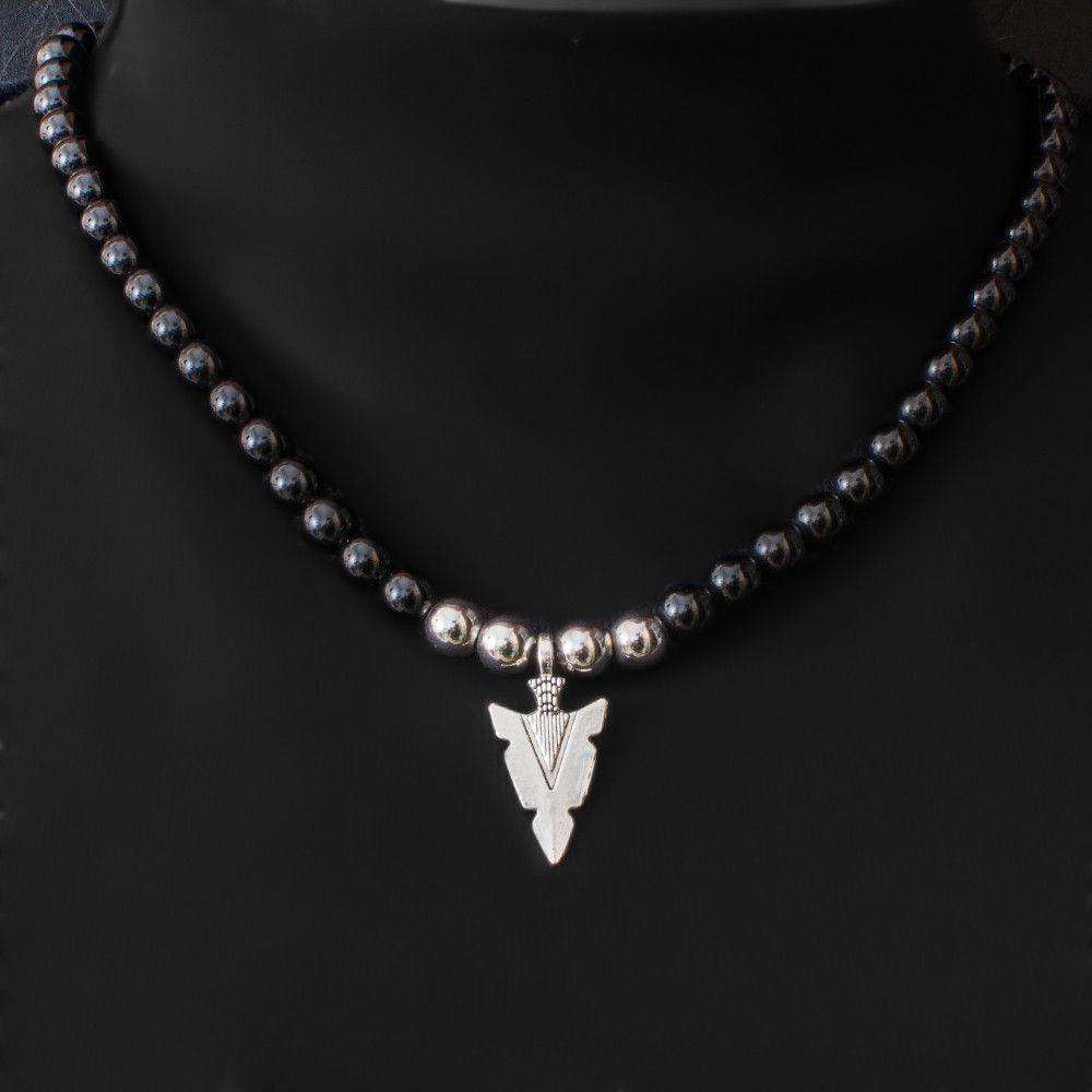Jewelry 8mm Charm Arrows Choker Necklace Size ONE SIZE - 1 Thumbnail