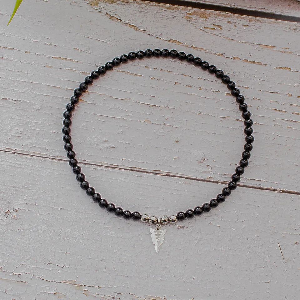 Jewelry 8mm Charm Arrows Choker Necklace Size ONE SIZE - 2 Thumbnail