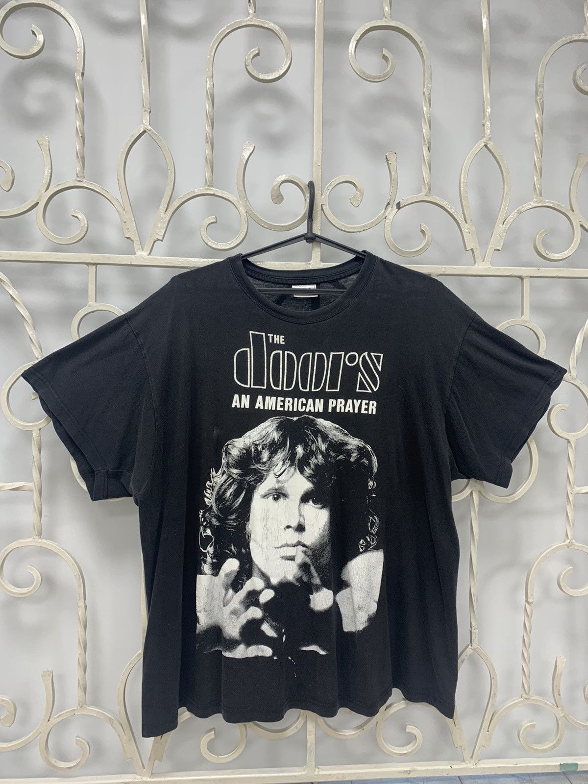 Band Tees × Vintage Vintage The Doors An American Prayer T Shirt Size US XL / EU 56 / 4 - 1 Thumbnail