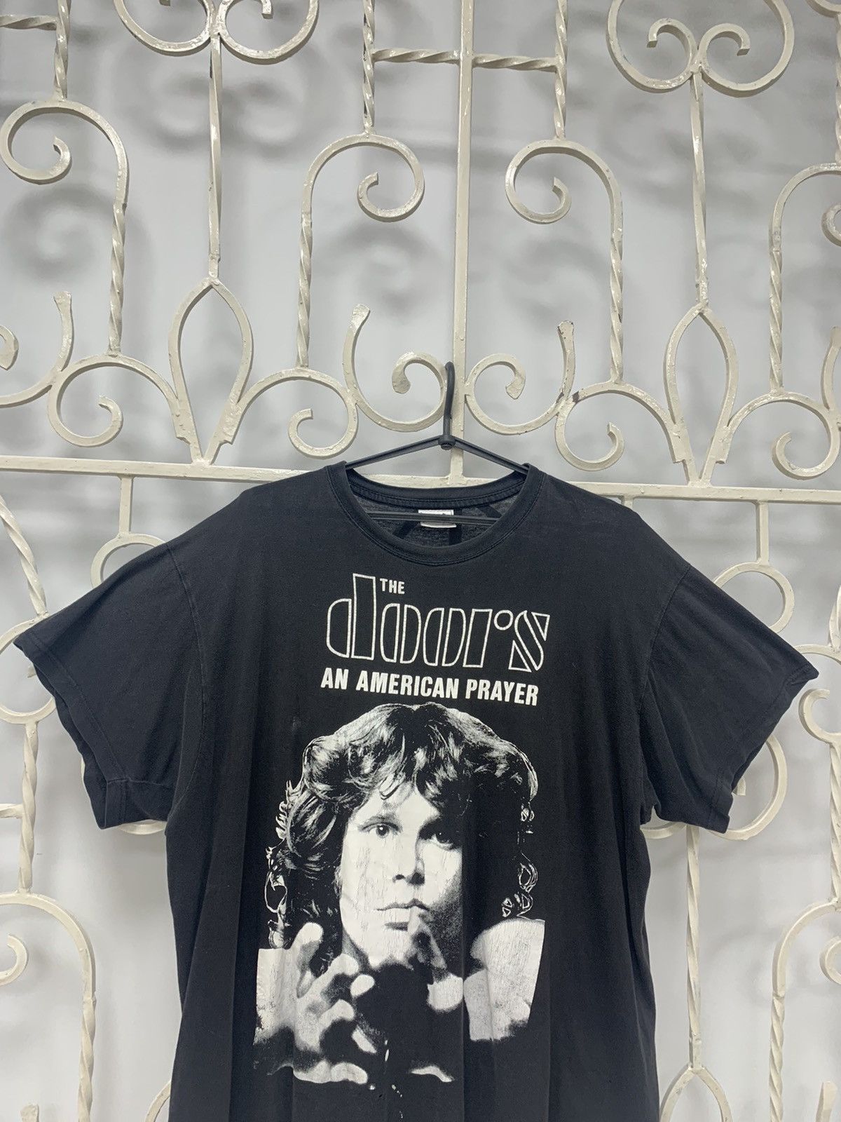 Band Tees × Vintage Vintage The Doors An American Prayer T Shirt Size US XL / EU 56 / 4 - 4 Thumbnail