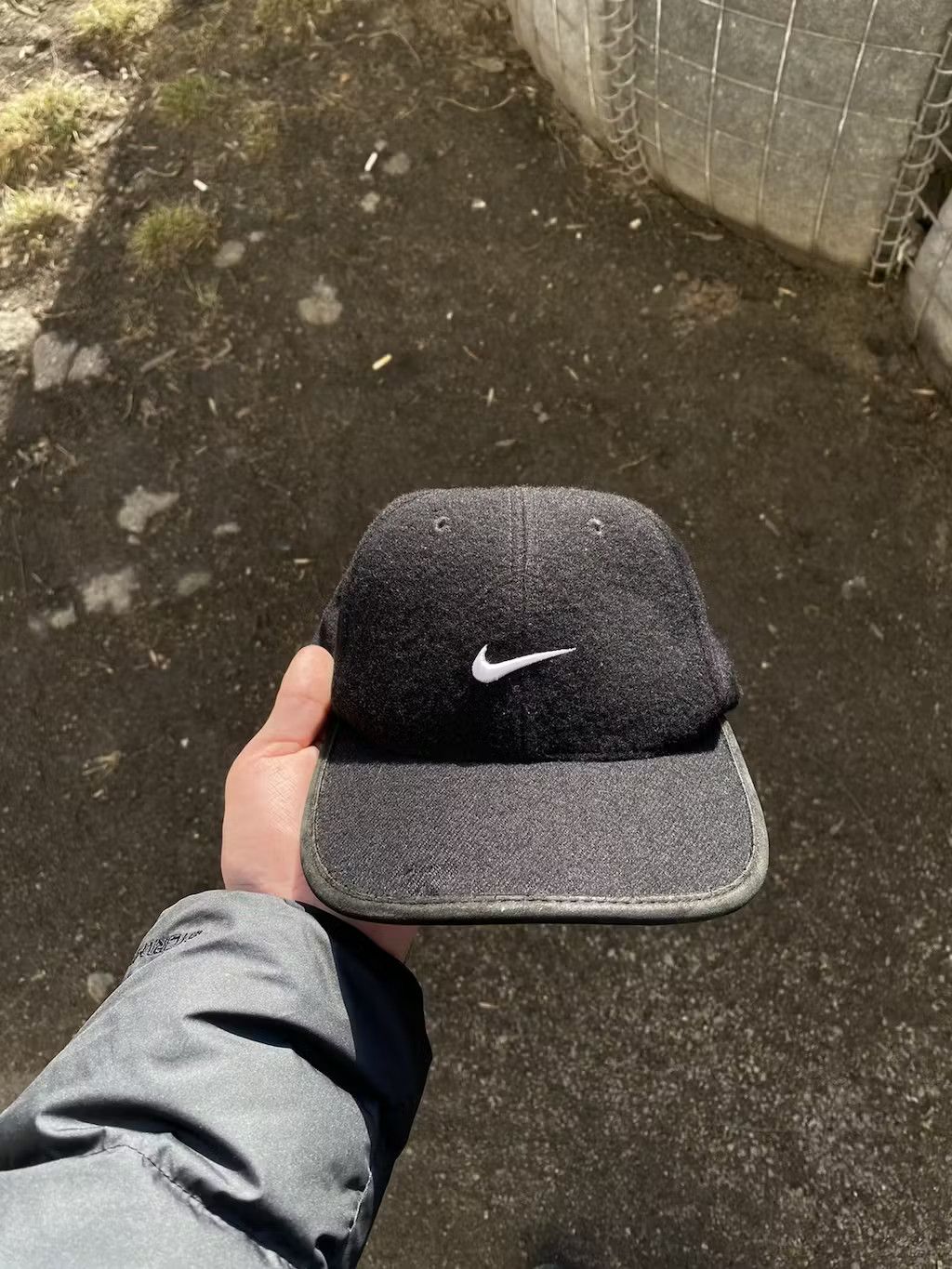 Nike × Vintage Mens 🔥 Vintage Nike Swoosh cap 90s streetwear y2k rare tn Size ONE SIZE - 1 Thumbnail