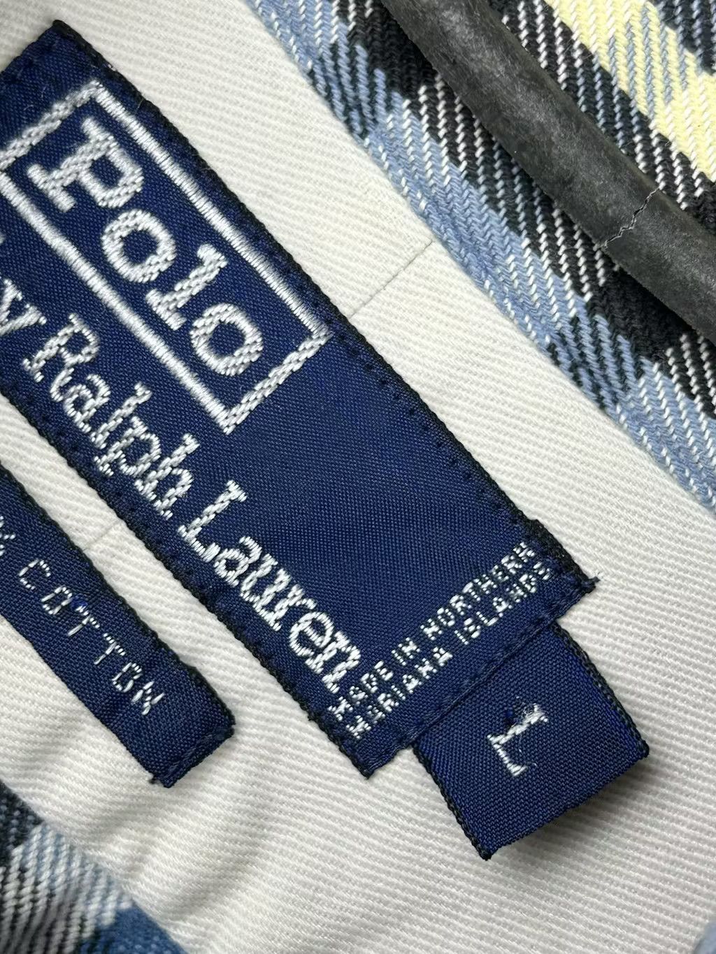 Polo Ralph Lauren Mens Vintage Polo Ralph Lauren Overshirt flannel jacket y2k Size US L / EU 52-54 / 3 - 6 Thumbnail