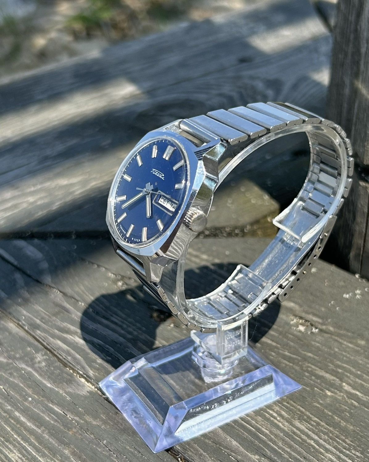 Other Vintage Soviet Watch RAKETA Automatic USSR Wristwatch 1980s Size ONE SIZE - 6 Thumbnail