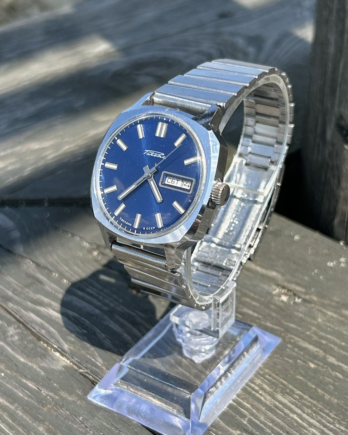 Other Vintage Soviet Watch RAKETA Automatic USSR Wristwatch 1980s Size ONE SIZE - 4 Thumbnail