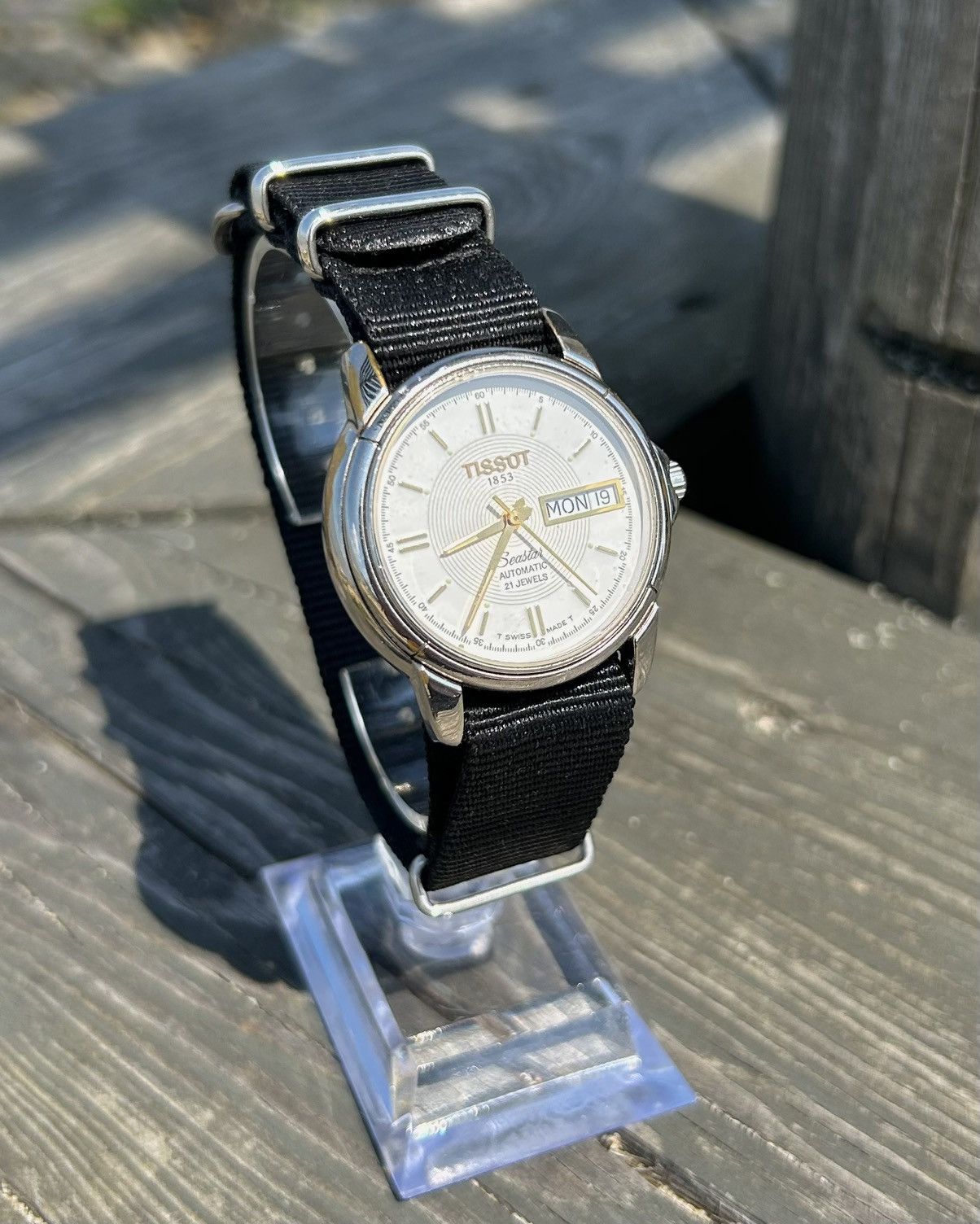 Tissot Vintage Swiss Watch Tissot 1853 Seastar Automatic 1990s Size ONE SIZE - 10 Thumbnail