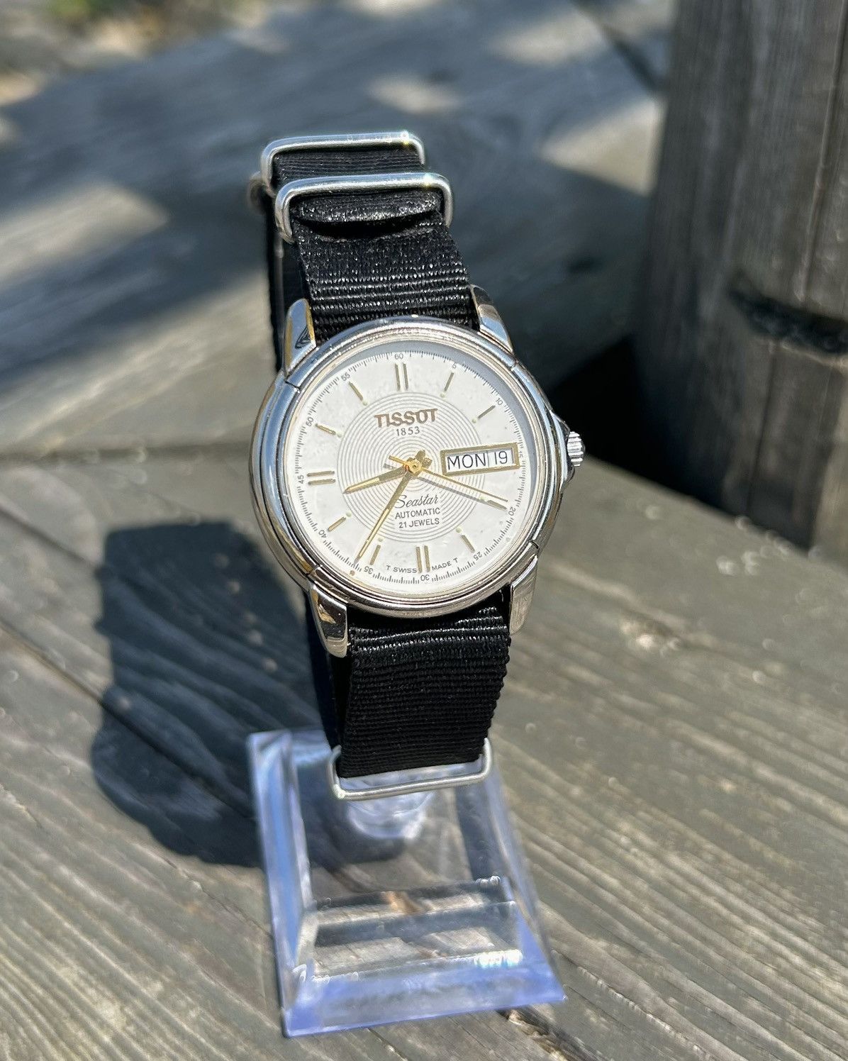 Tissot Vintage Swiss Watch Tissot 1853 Seastar Automatic 1990s Size ONE SIZE - 9 Thumbnail