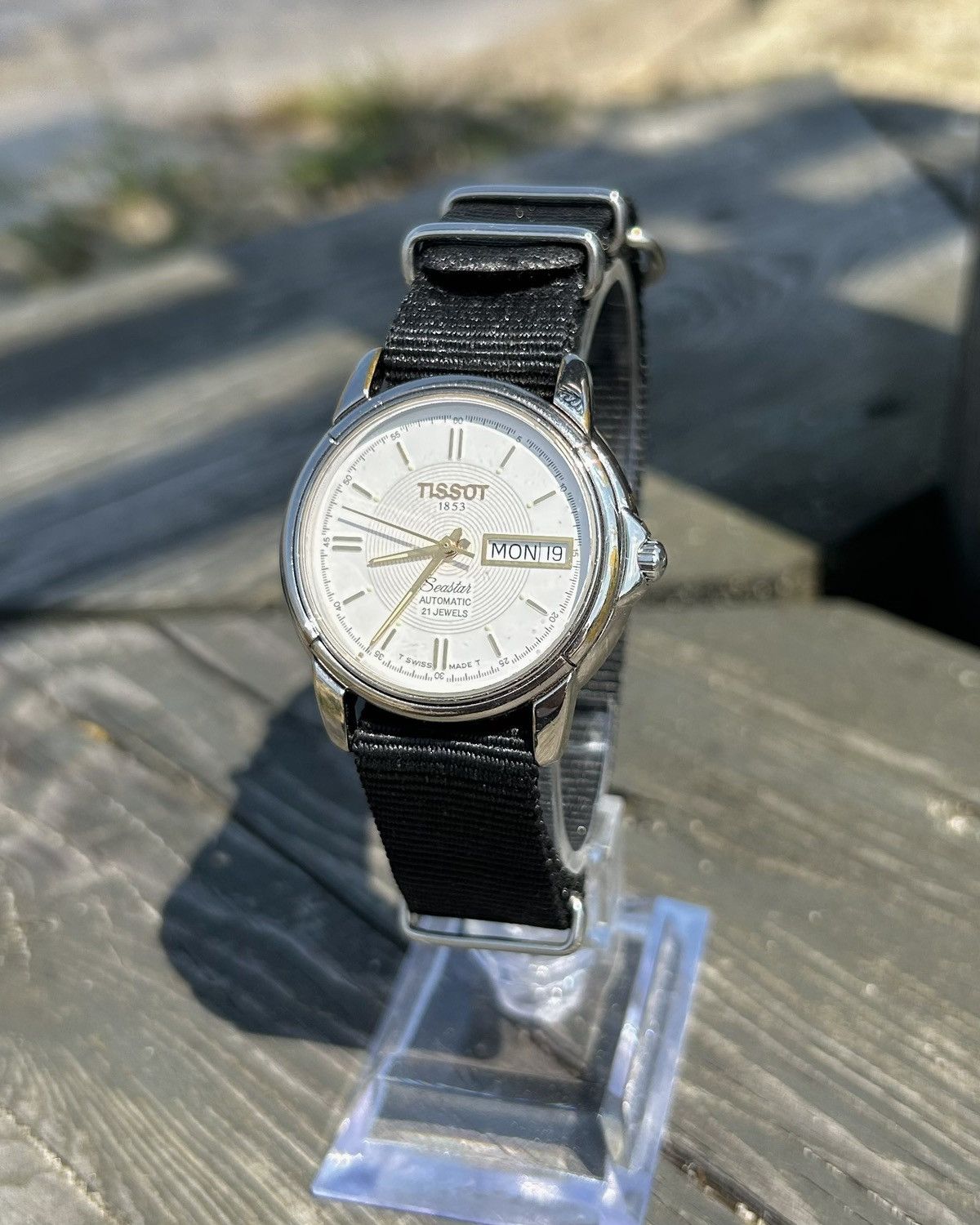 Tissot Vintage Swiss Watch Tissot 1853 Seastar Automatic 1990s Size ONE SIZE - 4 Thumbnail