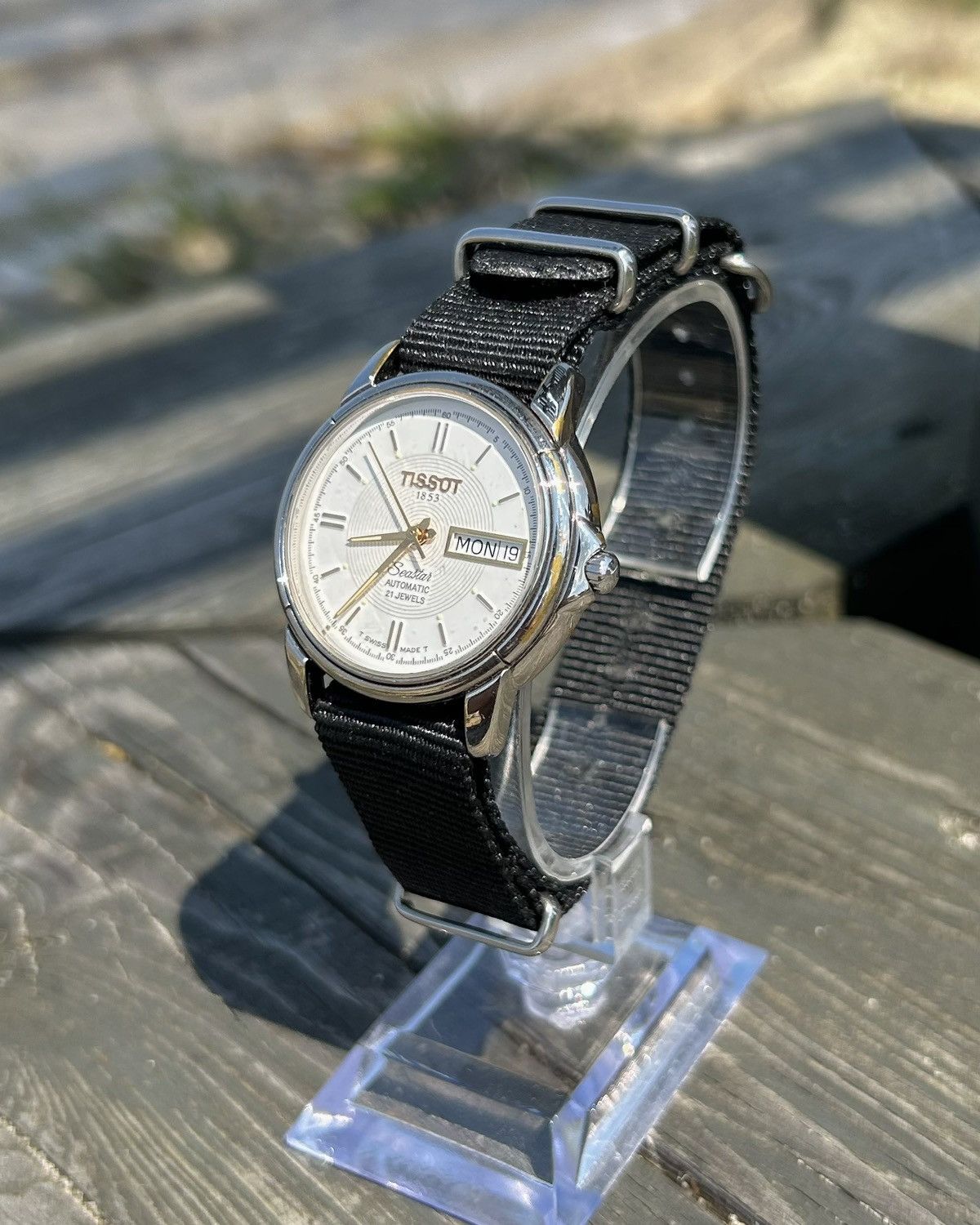 Tissot Vintage Swiss Watch Tissot 1853 Seastar Automatic 1990s Size ONE SIZE - 5 Thumbnail