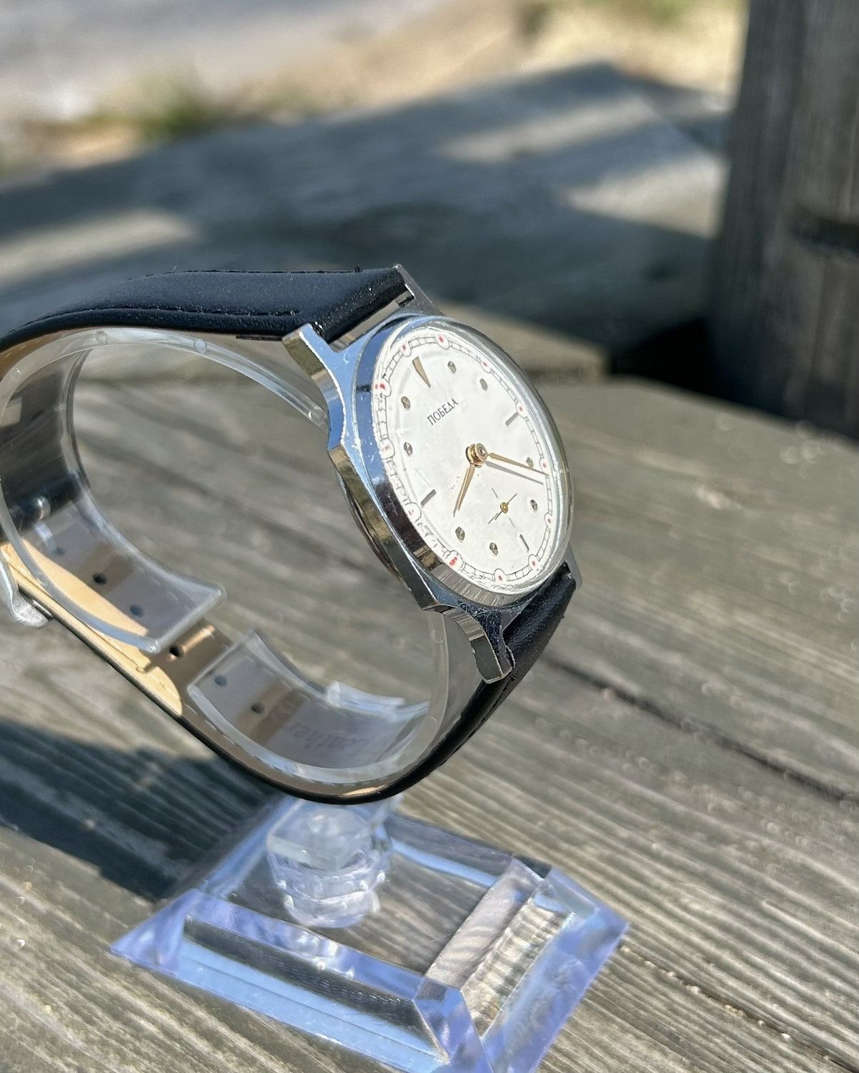 Other Vintage Wristwatch Pobeda Soviet USSR Retro Mechanical 1980s Size ONE SIZE - 10 Thumbnail