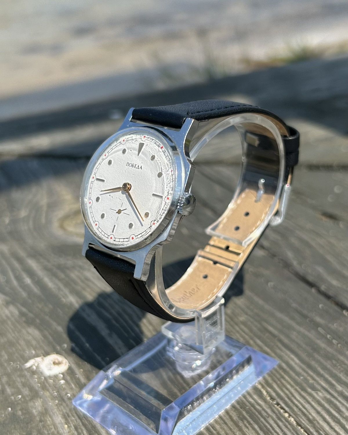 Other Vintage Wristwatch Pobeda Soviet USSR Retro Mechanical 1980s Size ONE SIZE - 4 Thumbnail