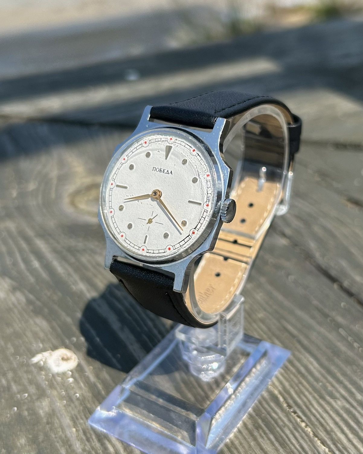 Other Vintage Wristwatch Pobeda Soviet USSR Retro Mechanical 1980s Size ONE SIZE - 3 Thumbnail