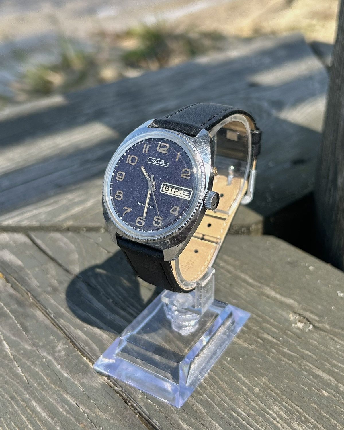 Other Vintage Soviet Watch Slava USSR Mechanical Wristwatch 1980s Size ONE SIZE - 4 Thumbnail