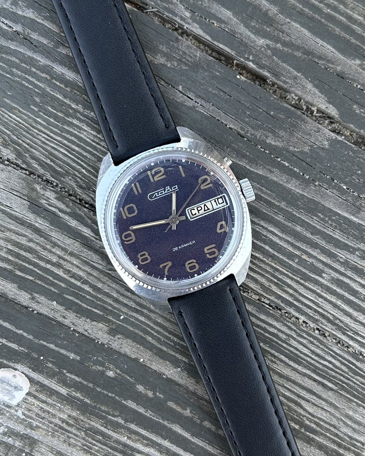 Other Vintage Soviet Watch Slava USSR Mechanical Wristwatch 1980s Size ONE SIZE - 15 Thumbnail