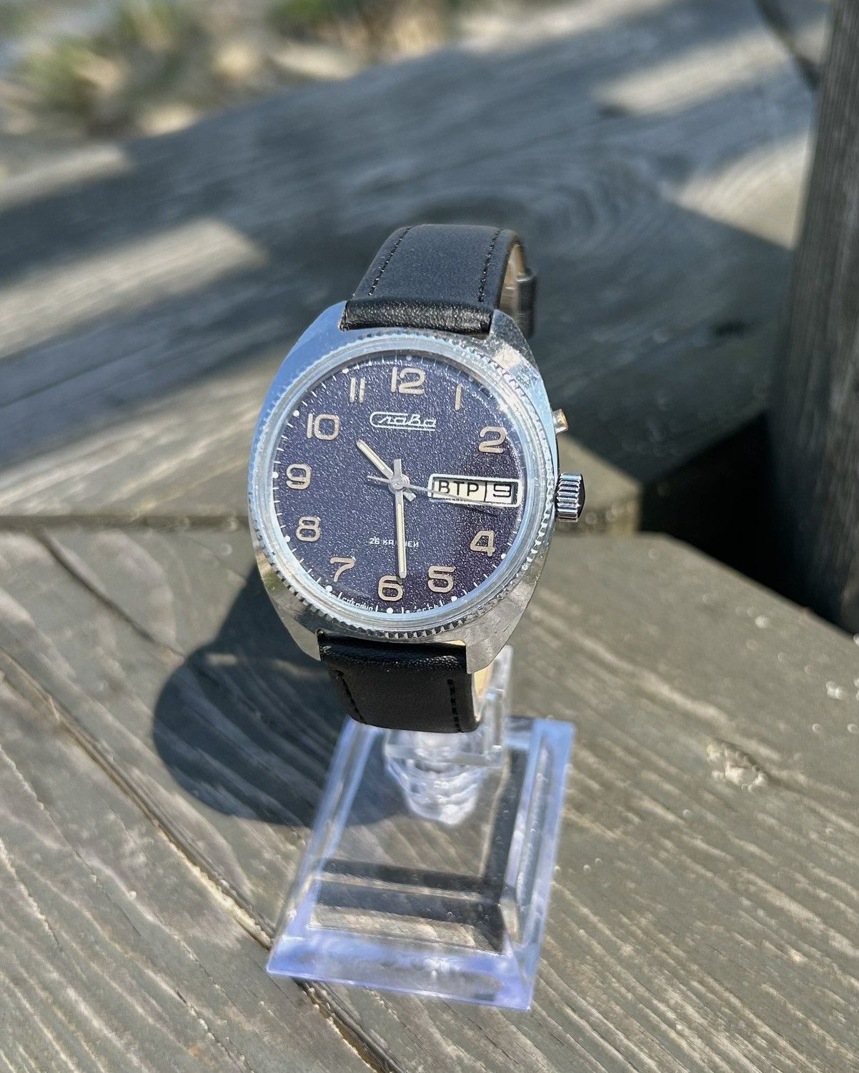 Other Vintage Soviet Watch Slava USSR Mechanical Wristwatch 1980s Size ONE SIZE - 1 Thumbnail