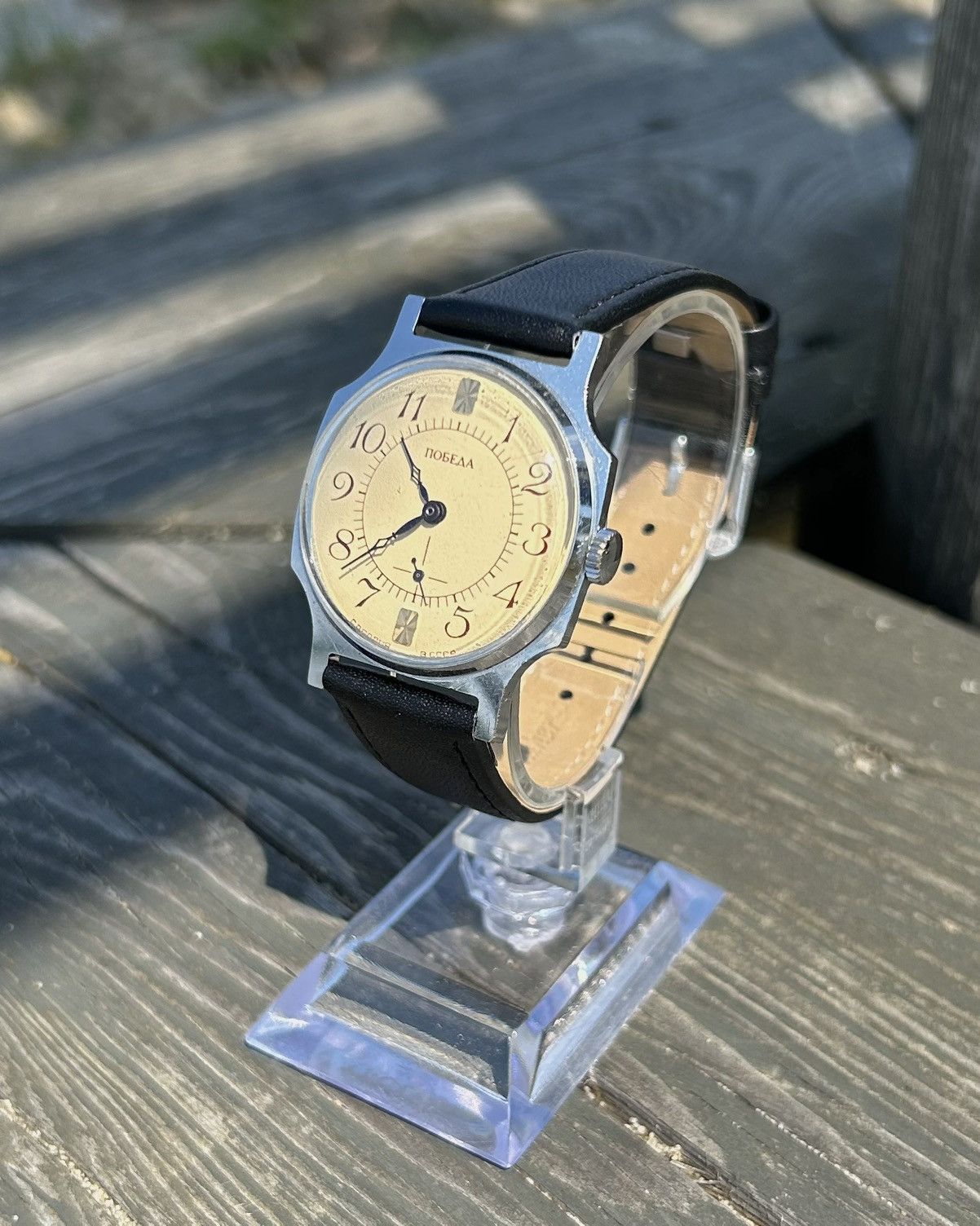 Other Vintage Wristwatch Pobeda Soviet USSR Retro Mechanical 1980s Size ONE SIZE - 3 Thumbnail