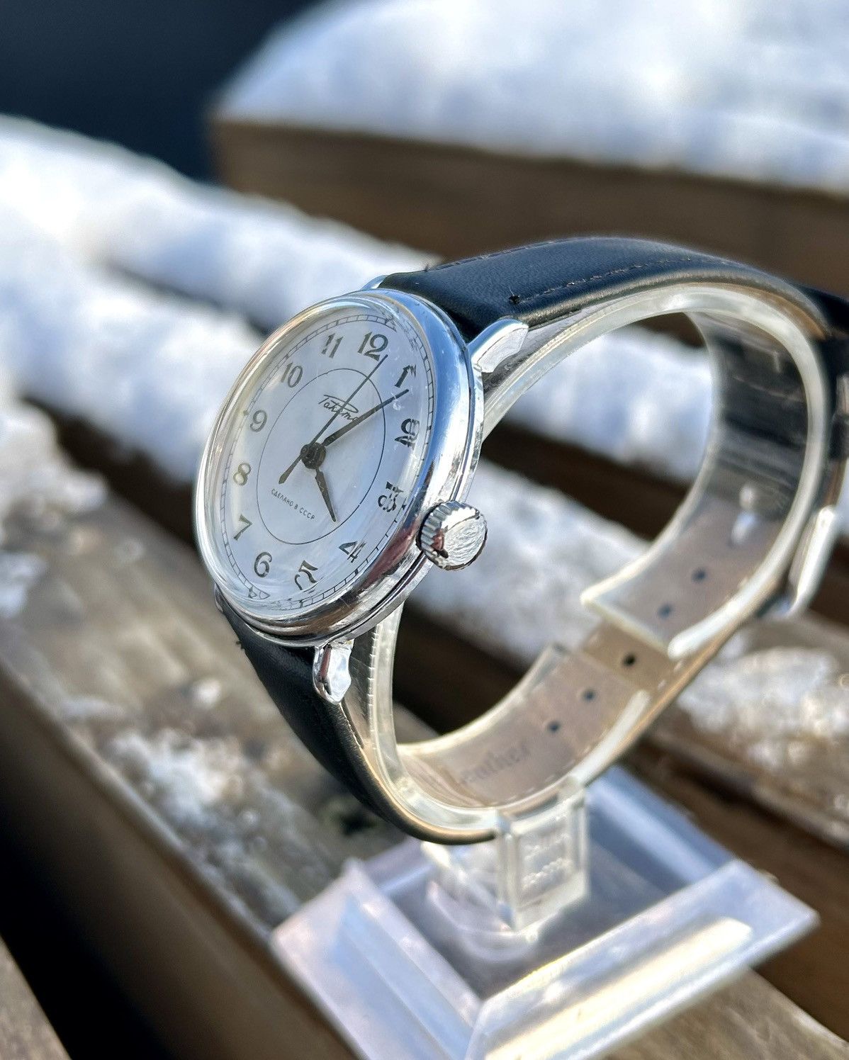 Vintage Vintage Soviet Raketa Watch Mechanical Wristwatch USSR 1980s Size ONE SIZE - 5 Thumbnail