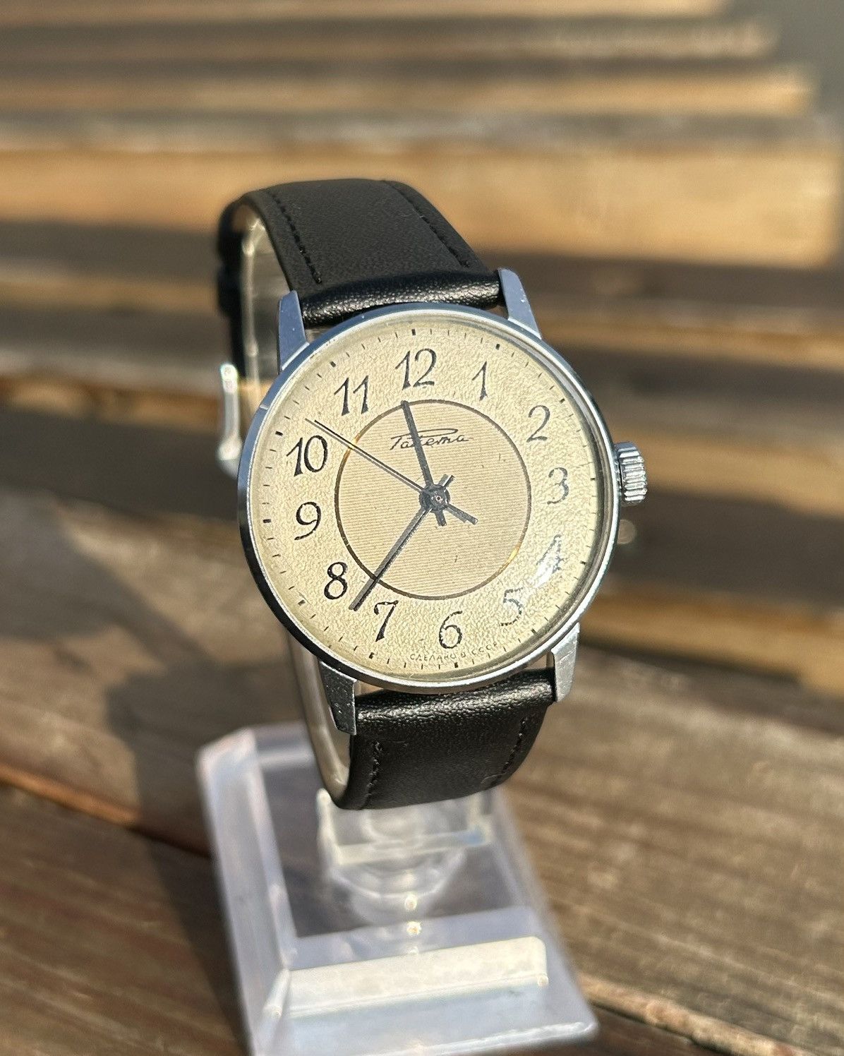 Vintage Vintage Soviet Raketa Watch Mechanical Wristwatch USSR 1980s Size ONE SIZE - 8 Thumbnail