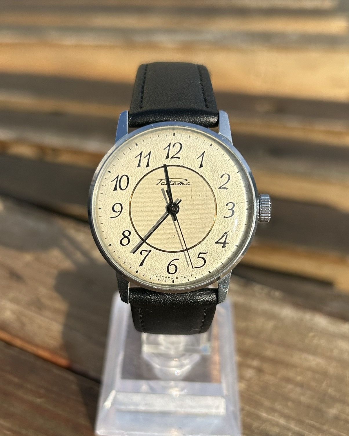 Vintage Vintage Soviet Raketa Watch Mechanical Wristwatch USSR 1980s Size ONE SIZE - 2 Thumbnail