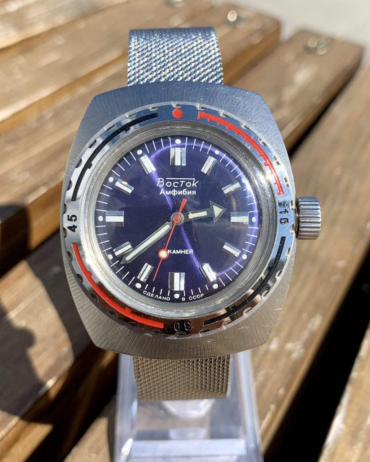 Vintage Vintage Perfect Vostok Amphibia USSR Soviet Watch 1980s Size ONE SIZE - 5 Thumbnail