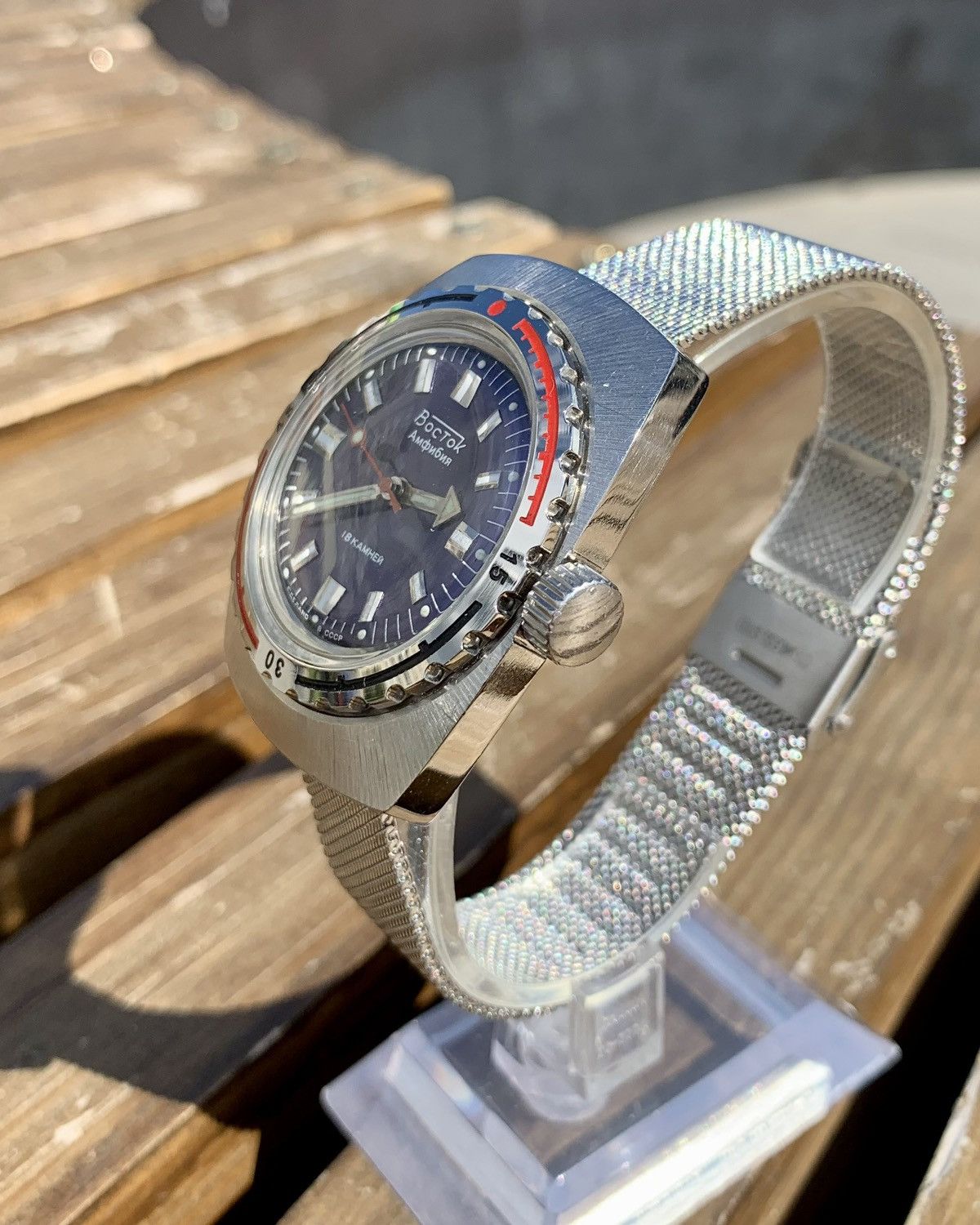 Vintage Vintage Perfect Vostok Amphibia USSR Soviet Watch 1980s Size ONE SIZE - 4 Thumbnail