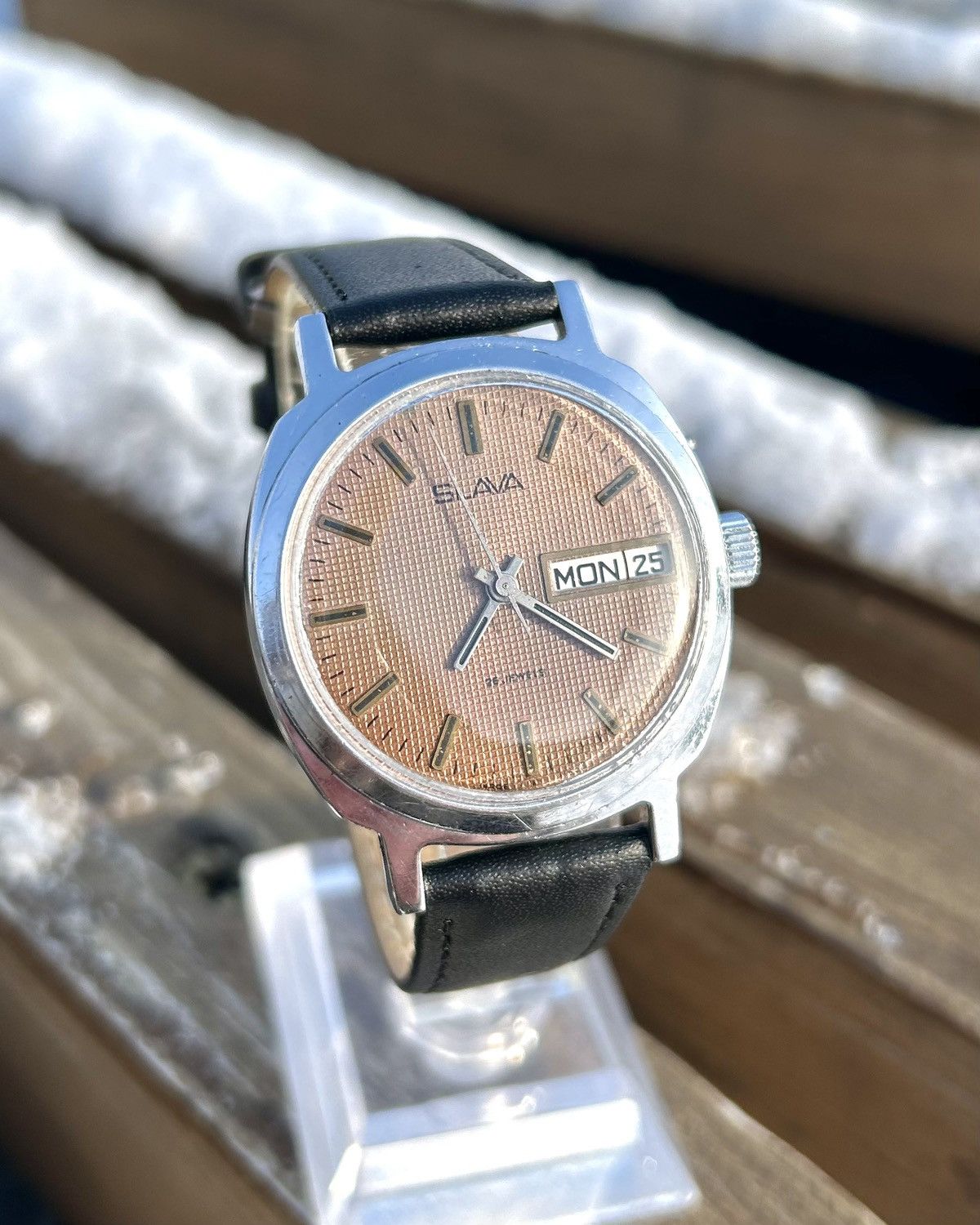 Other Vintage Soviet Watch Slava USSR Mechanical Wristwatch 1980s Size ONE SIZE - 7 Thumbnail