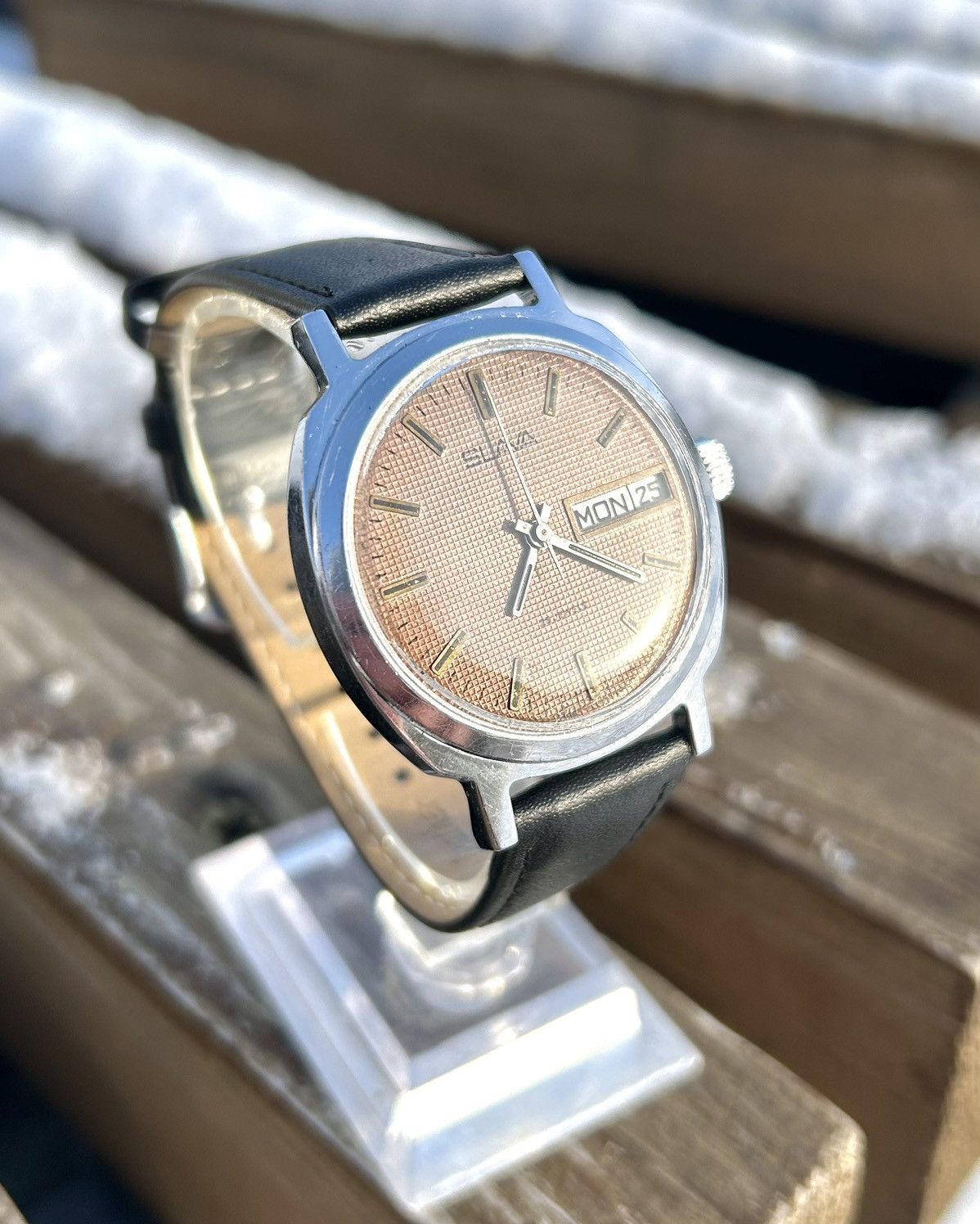 Other Vintage Soviet Watch Slava USSR Mechanical Wristwatch 1980s Size ONE SIZE - 8 Thumbnail
