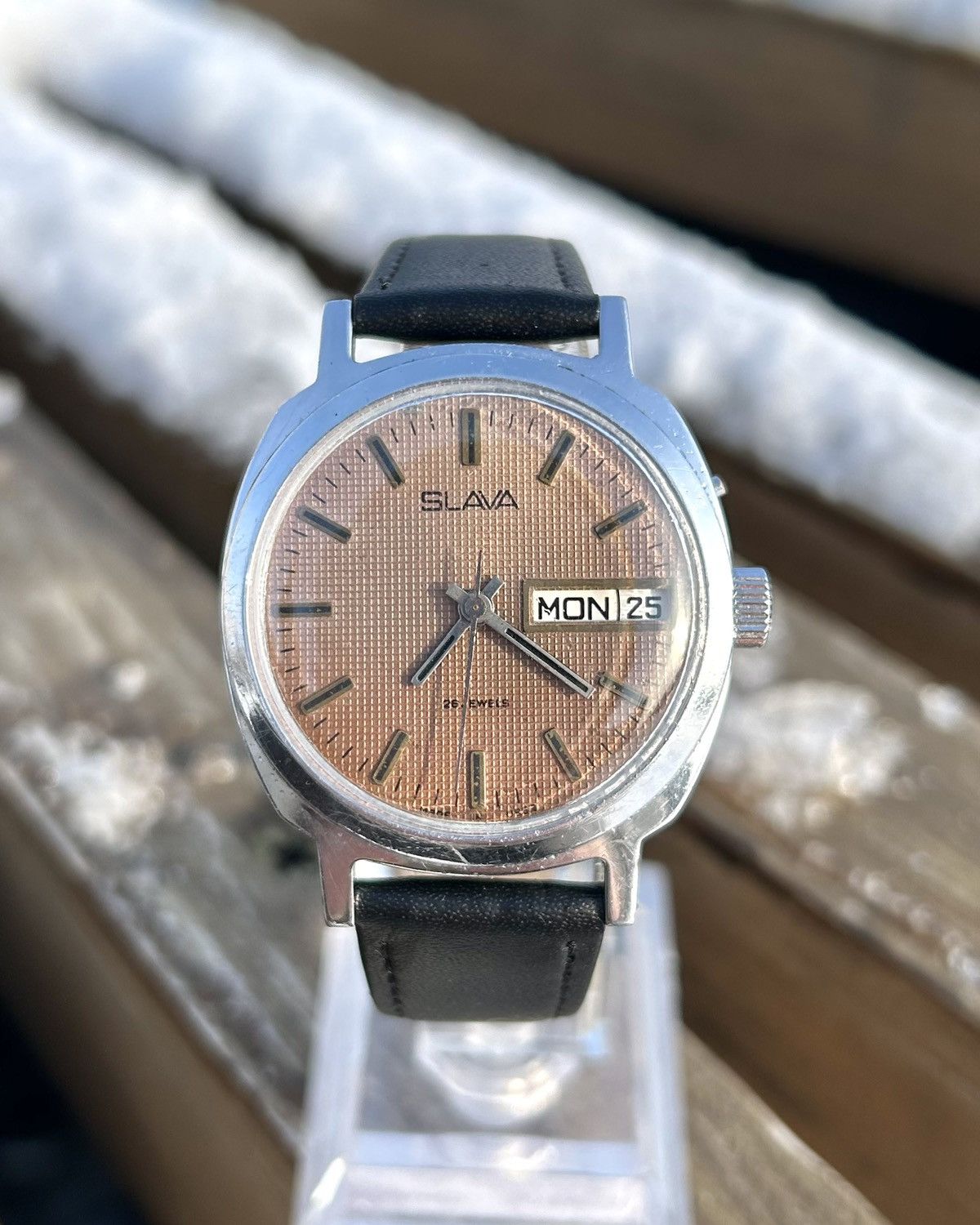 Other Vintage Soviet Watch Slava USSR Mechanical Wristwatch 1980s Size ONE SIZE - 2 Thumbnail