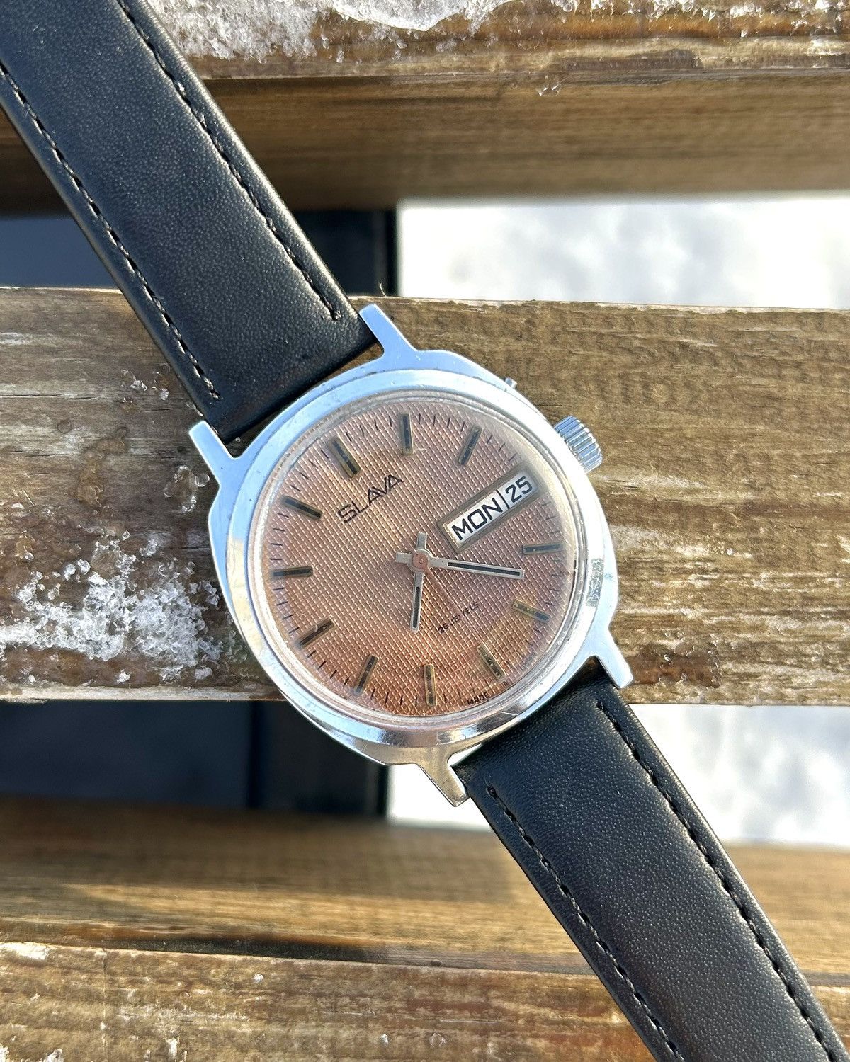 Other Vintage Soviet Watch Slava USSR Mechanical Wristwatch 1980s Size ONE SIZE - 12 Thumbnail