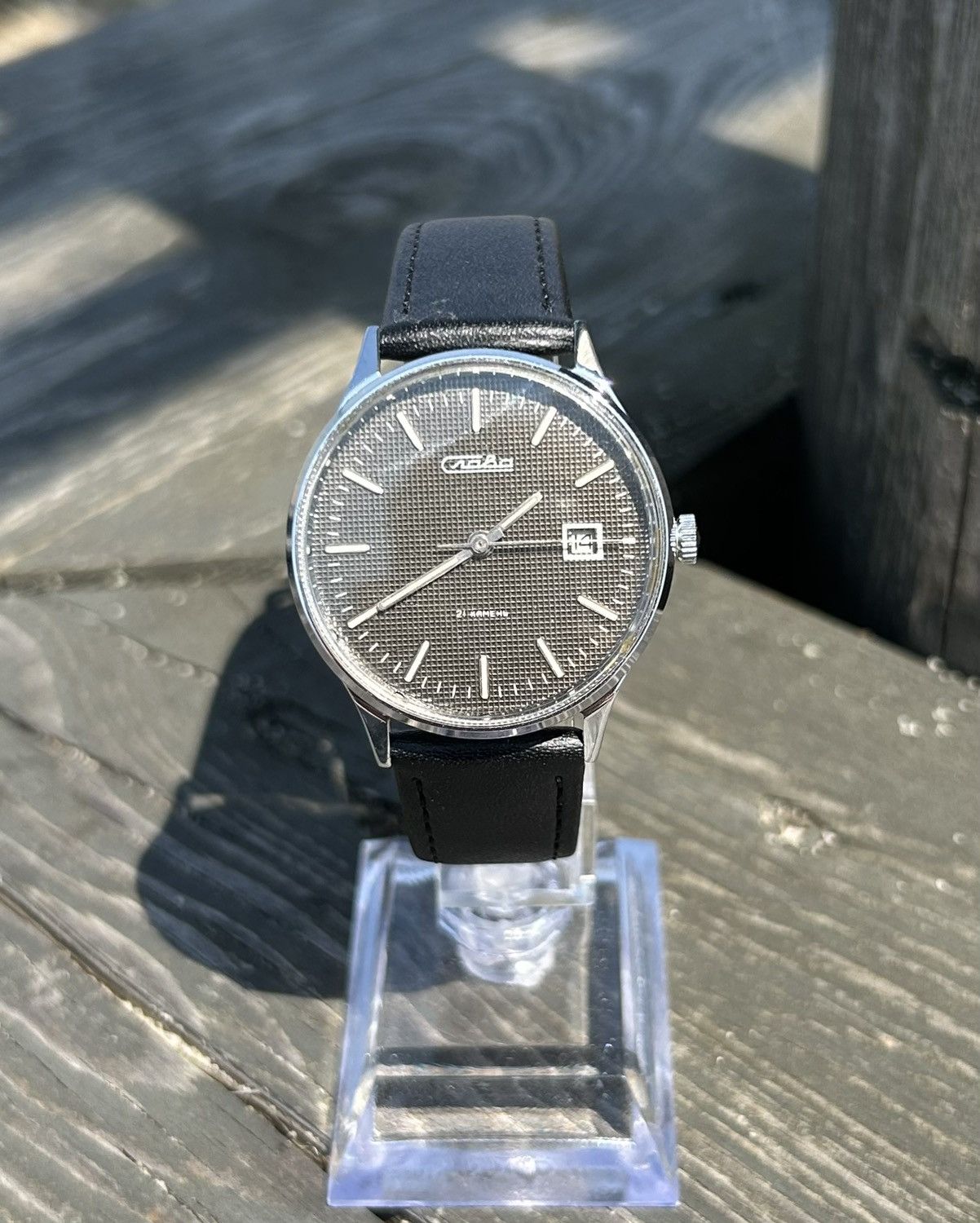 Other Vintage Soviet Watch Slava USSR Mechanical 1980s Perfect Size ONE SIZE - 2 Thumbnail