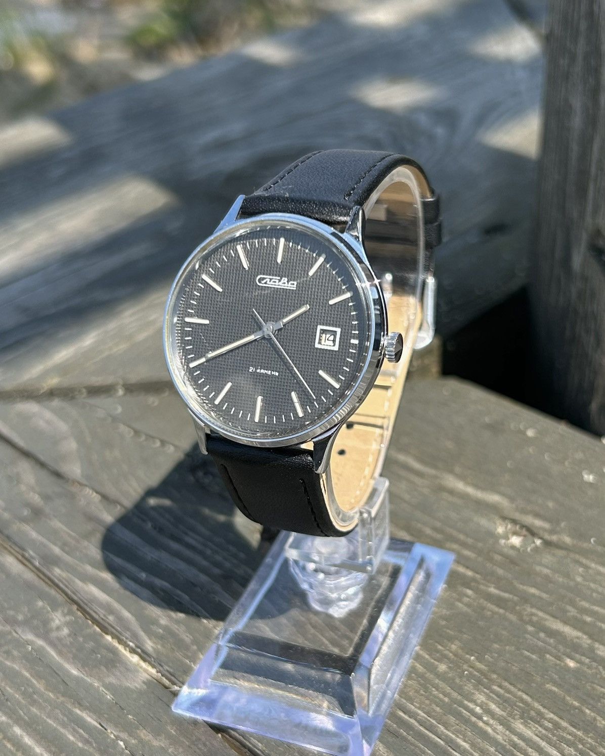 Other Vintage Soviet Watch Slava USSR Mechanical 1980s Perfect Size ONE SIZE - 3 Thumbnail