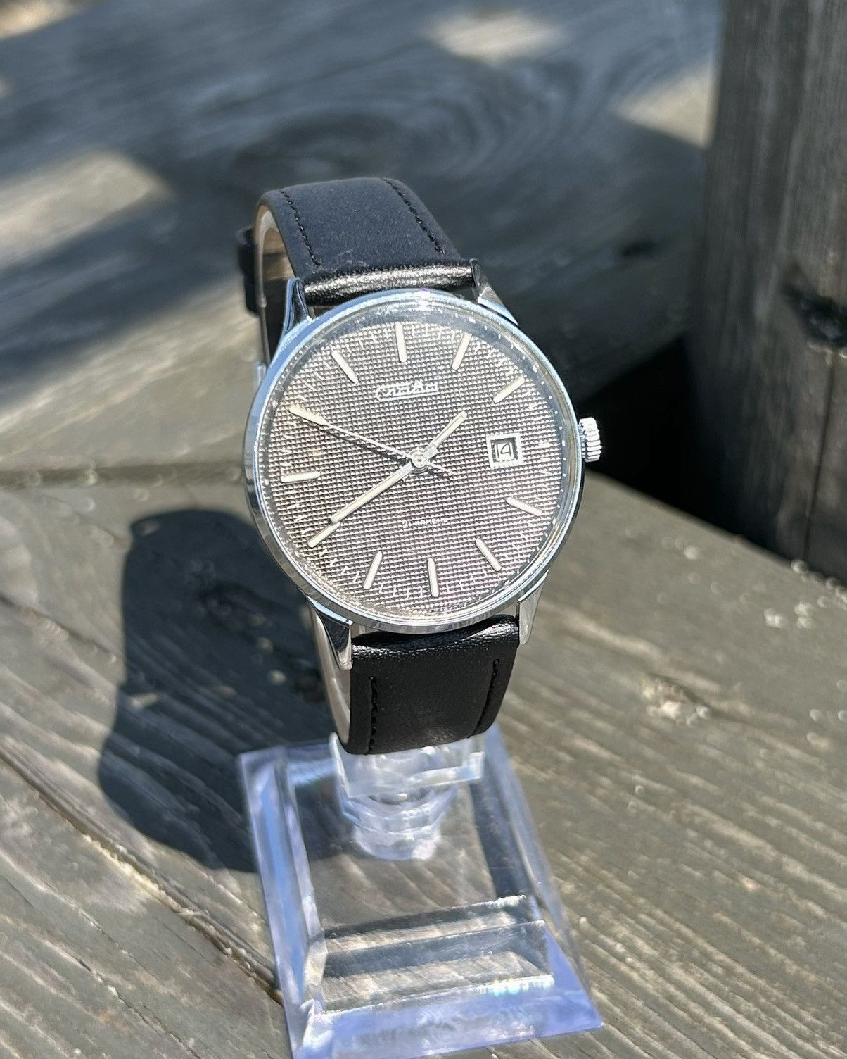 Other Vintage Soviet Watch Slava USSR Mechanical 1980s Perfect Size ONE SIZE - 9 Thumbnail
